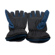 SYSTEM-S Anti Rutsch Handschuhe aus Polyester für Smartphones Touch Bildschirme in Blau