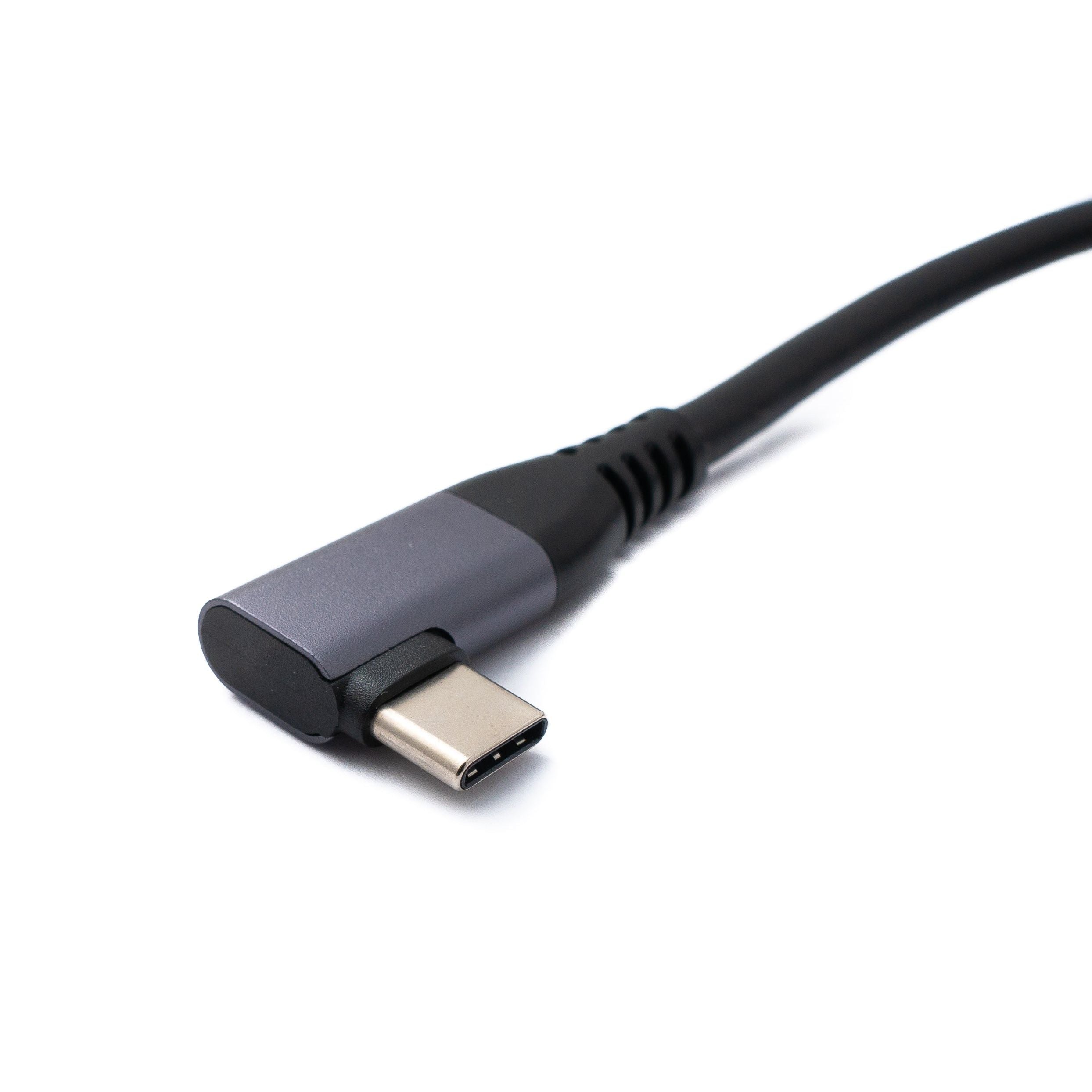 USB C Kabel 150 Cm Typ C Zu Typ C Winkel Schwarz USB 3 2 Gen 1 Hochgeschwindigkeits Ladekabel