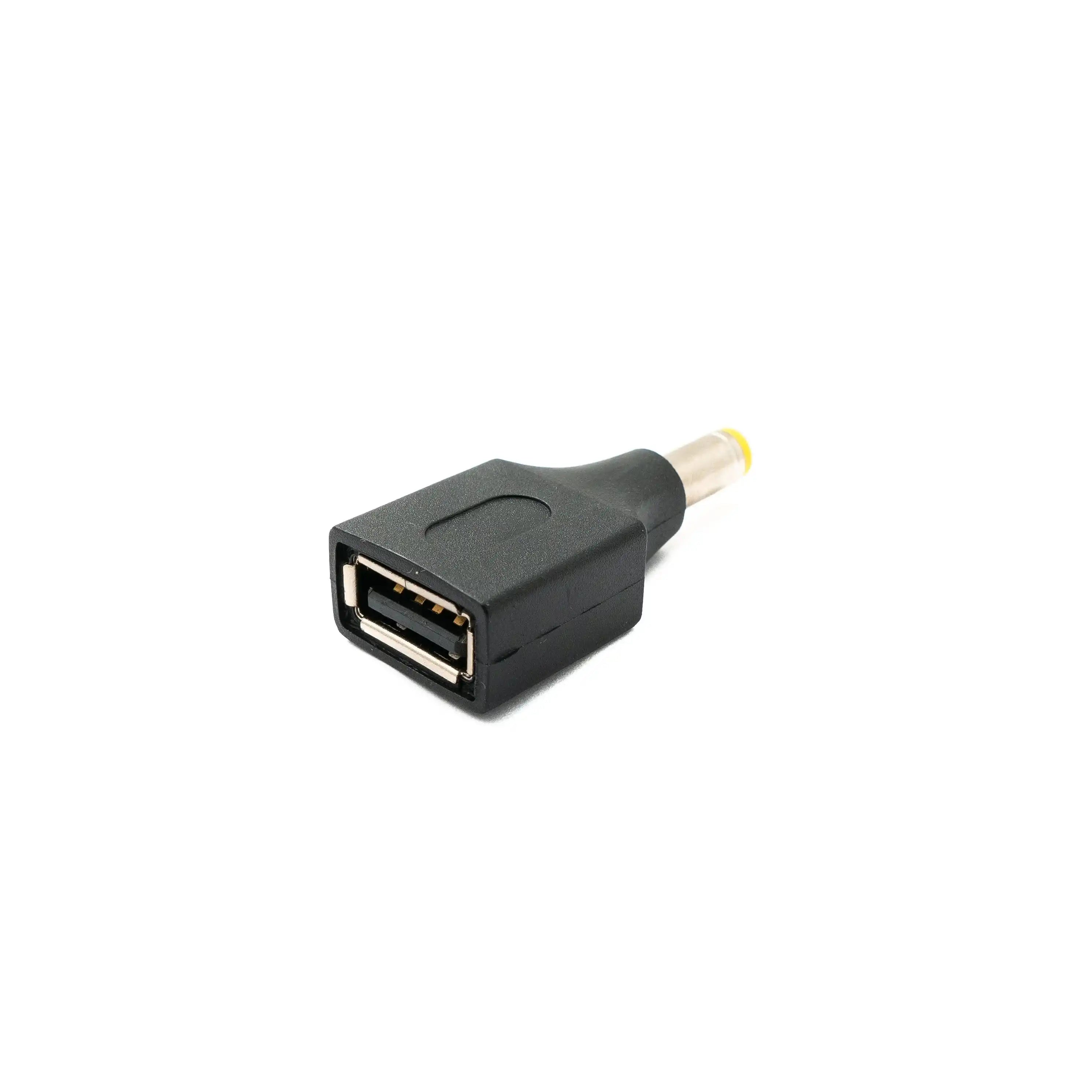 DC Adapter 20V 5,5x1,7mm Stecker Zu USB 2,0 Buchse Kabel Schwarz Kompakt Design Qualität