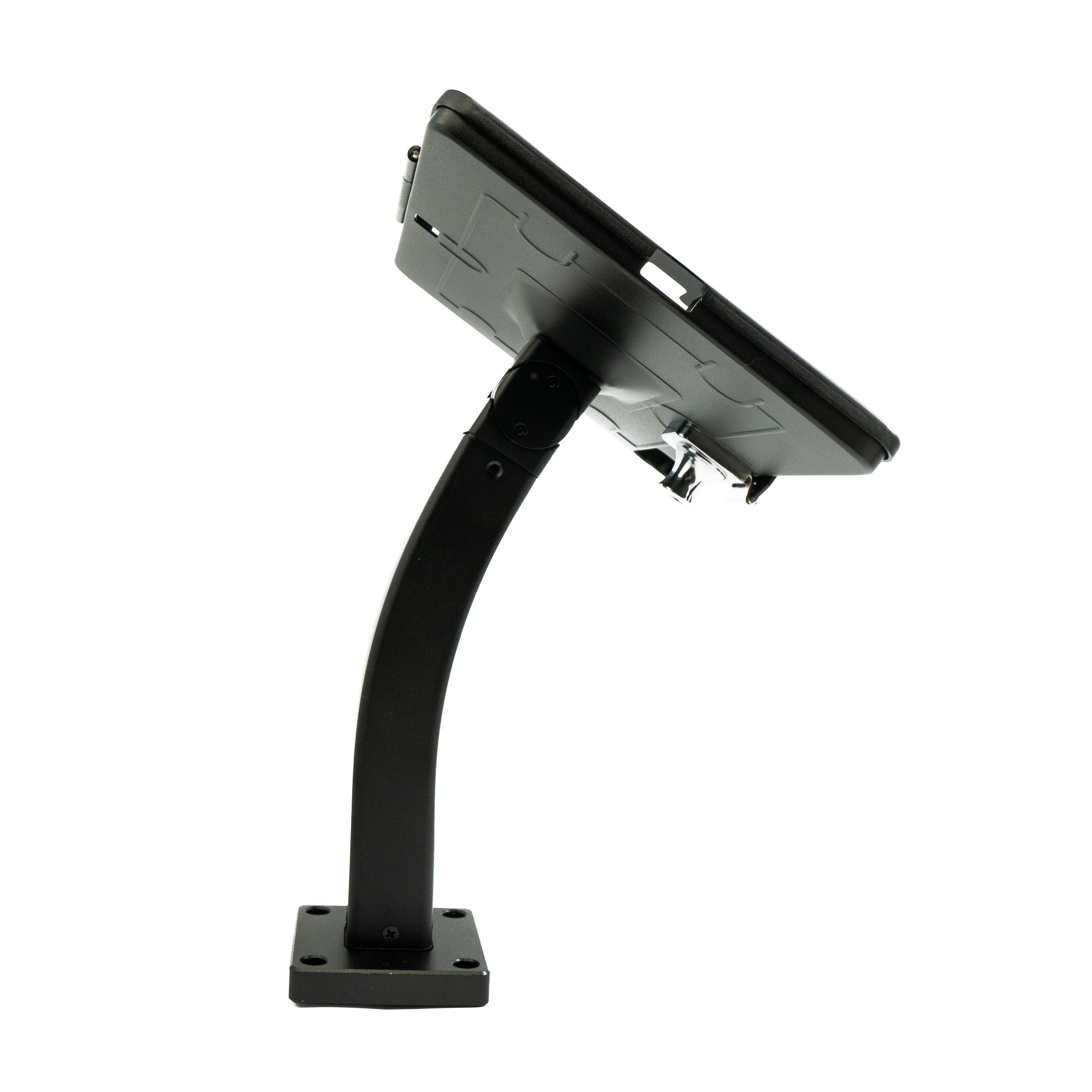 SYSTEM-S Wand Halterung abschließbar für für iPad 10.2" 9 8 7 in Schwarz