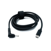 DC 12V Kabel 150 cm Mit Winkelstecker Zu USB Typ C Flexible Mobile Stromversorgung