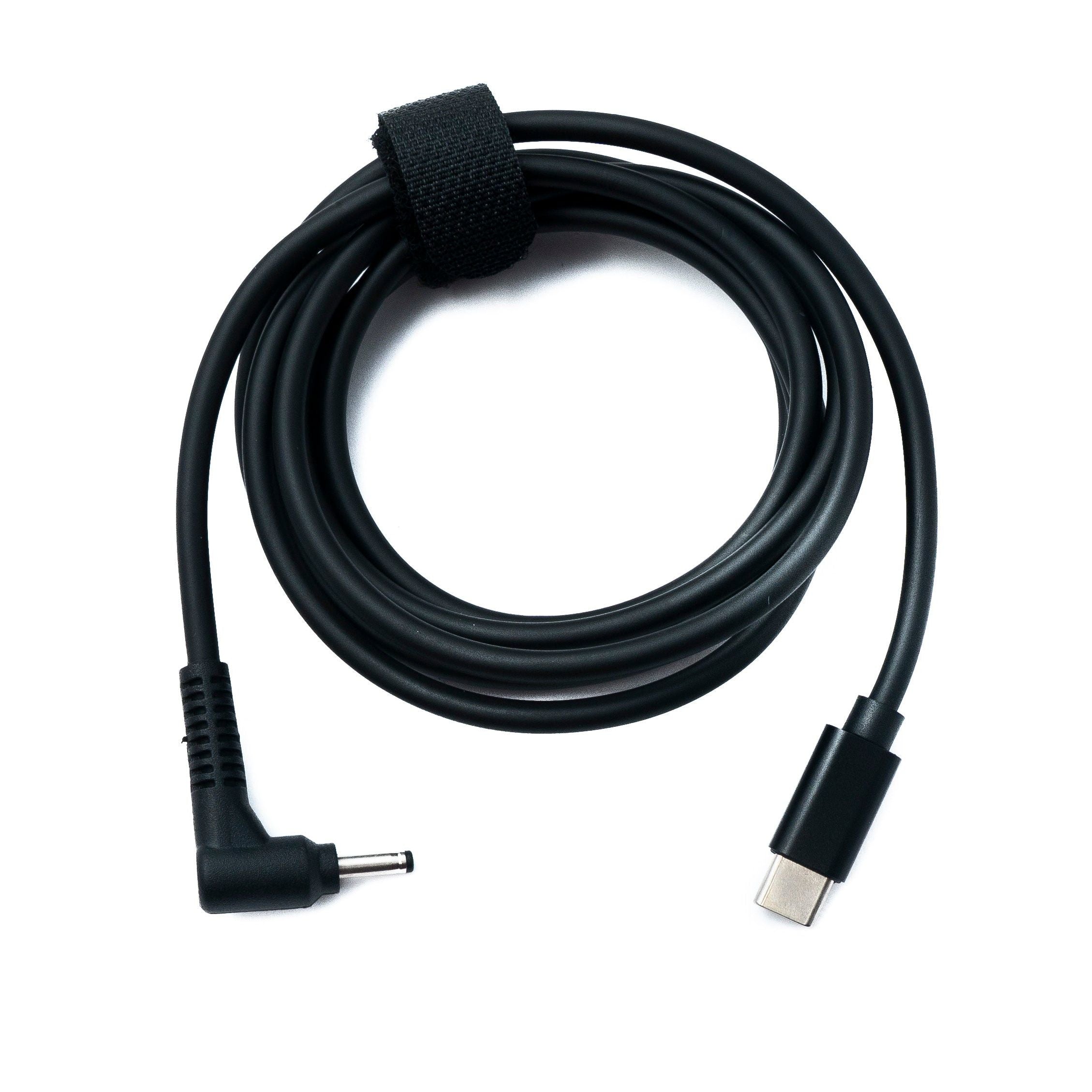 DC 12V Kabel 150 cm Mit Winkelstecker Zu USB Typ C Flexible Mobile Stromversorgung