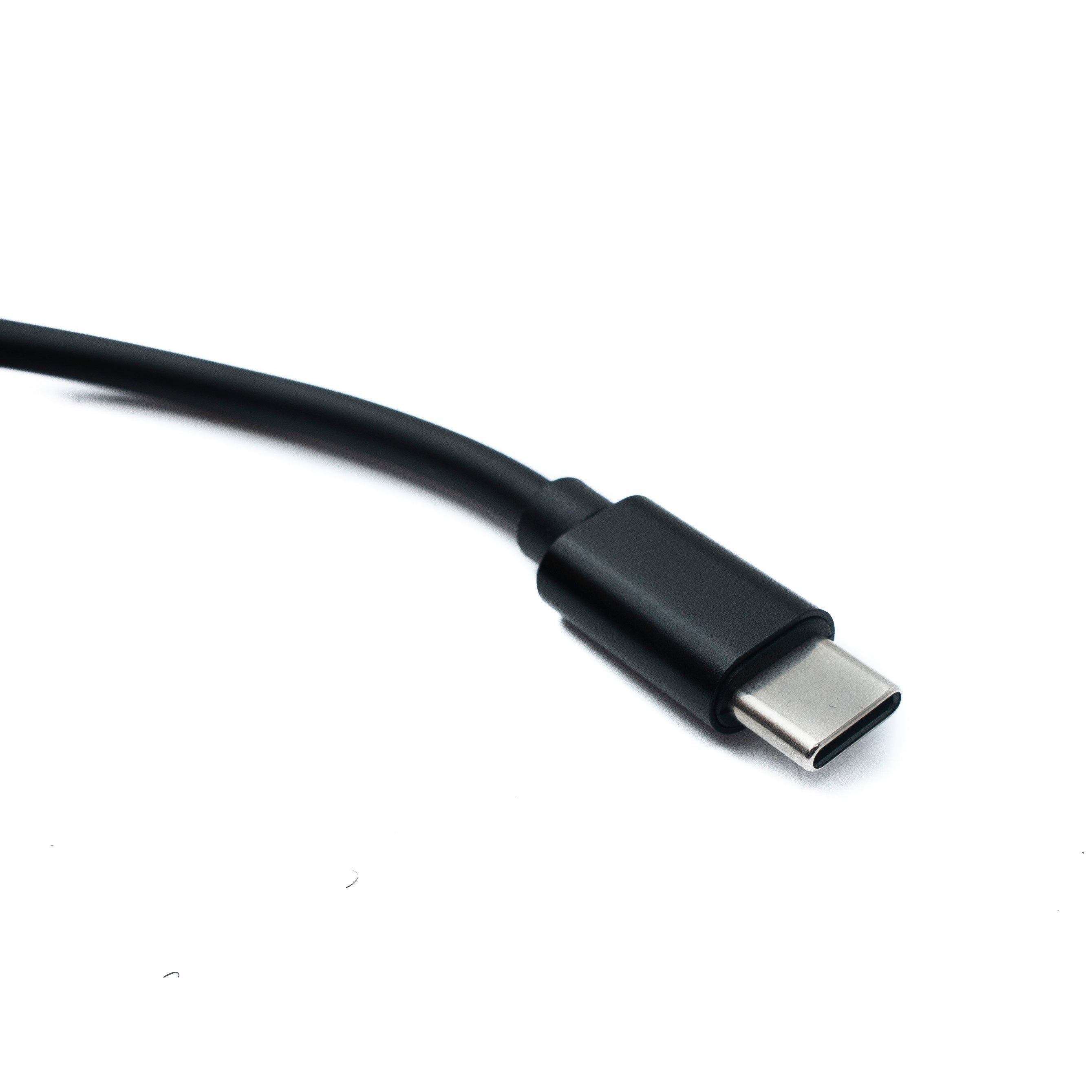 DC 12V Kabel 150 cm Mit Winkelstecker Zu USB Typ C Flexible Mobile Stromversorgung