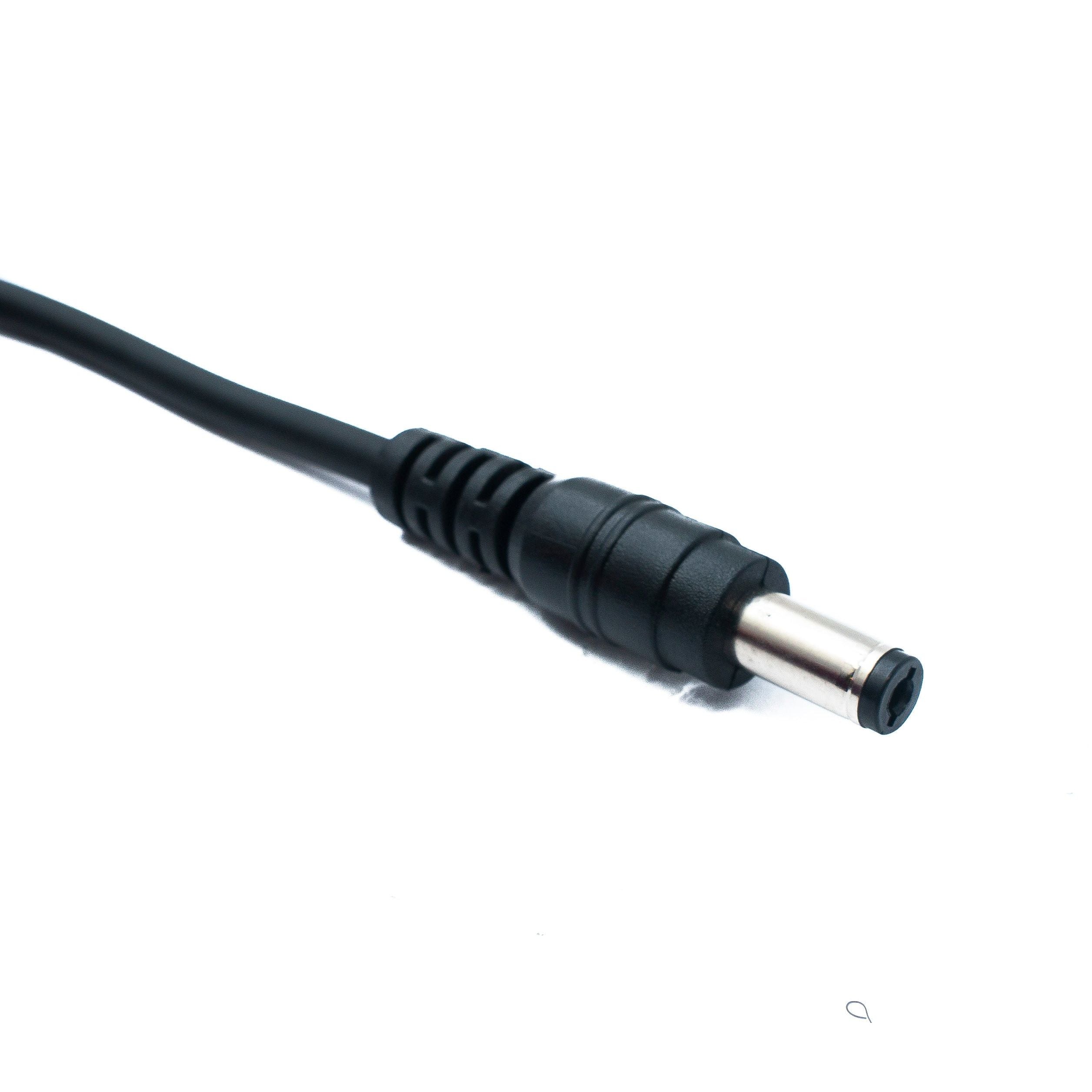 System-S DC Kabel 150 cm Mit 5,5 X 2,1 mm DC Stecker Zu USB C Adapter Für Mobilgeräte