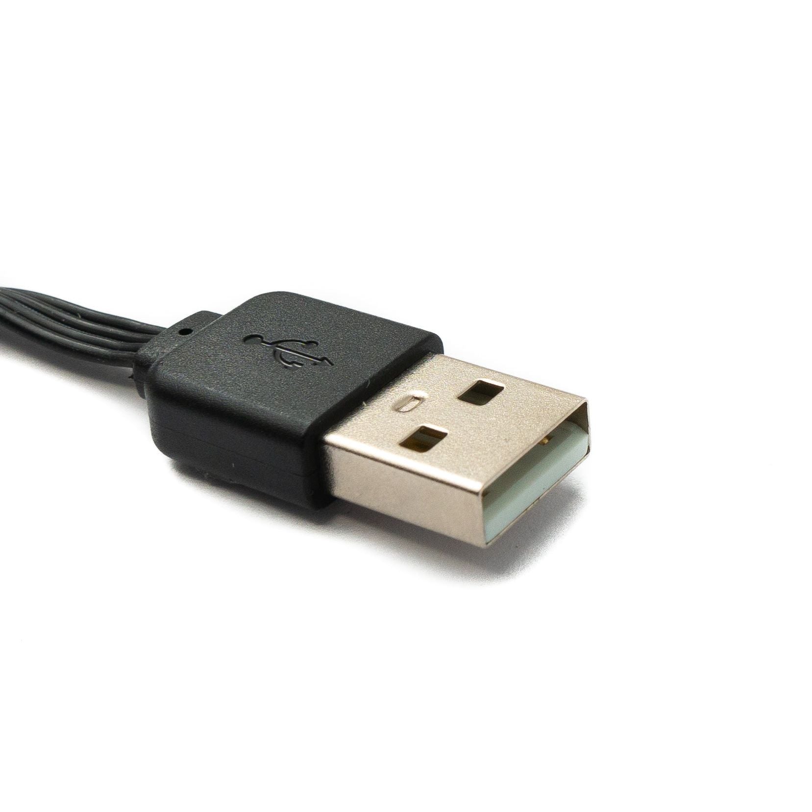 USB 2.0 Kabel Typ B Zu Typ A Kurz 13 cm Flach Schwarz Systemhaus Zakaria Perfekt Für PC Drucker