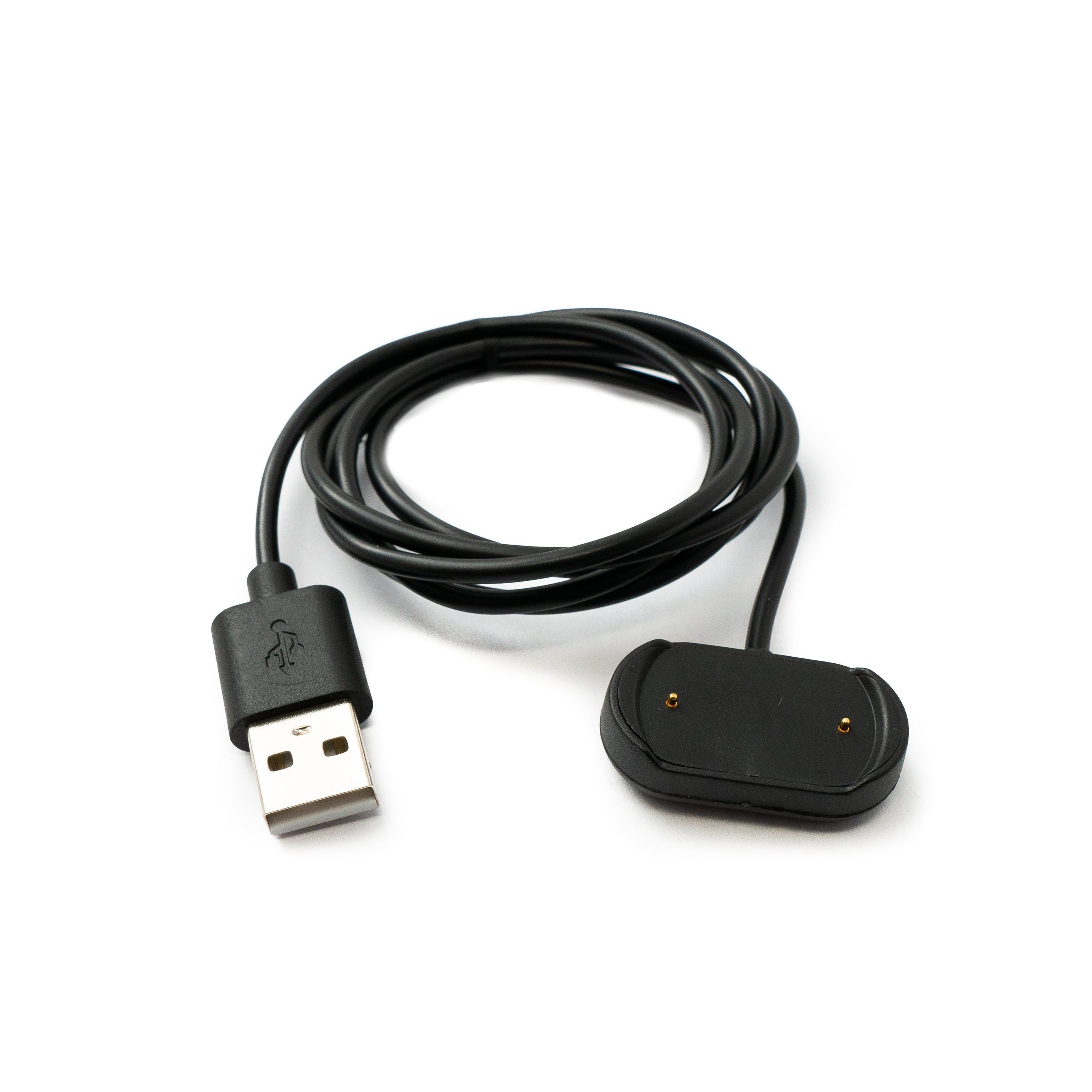 USB 2.0 Kabel 100 CM Für Amazfit T Rex 2 Smartwatch Magnetischer Ladeanschluss Schwarz