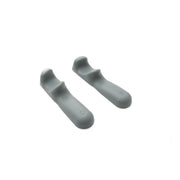 SYSTEM-S Anti Rutsch Silikon Griff Handauflage ergonomisch für Tablet Gaming in Grau