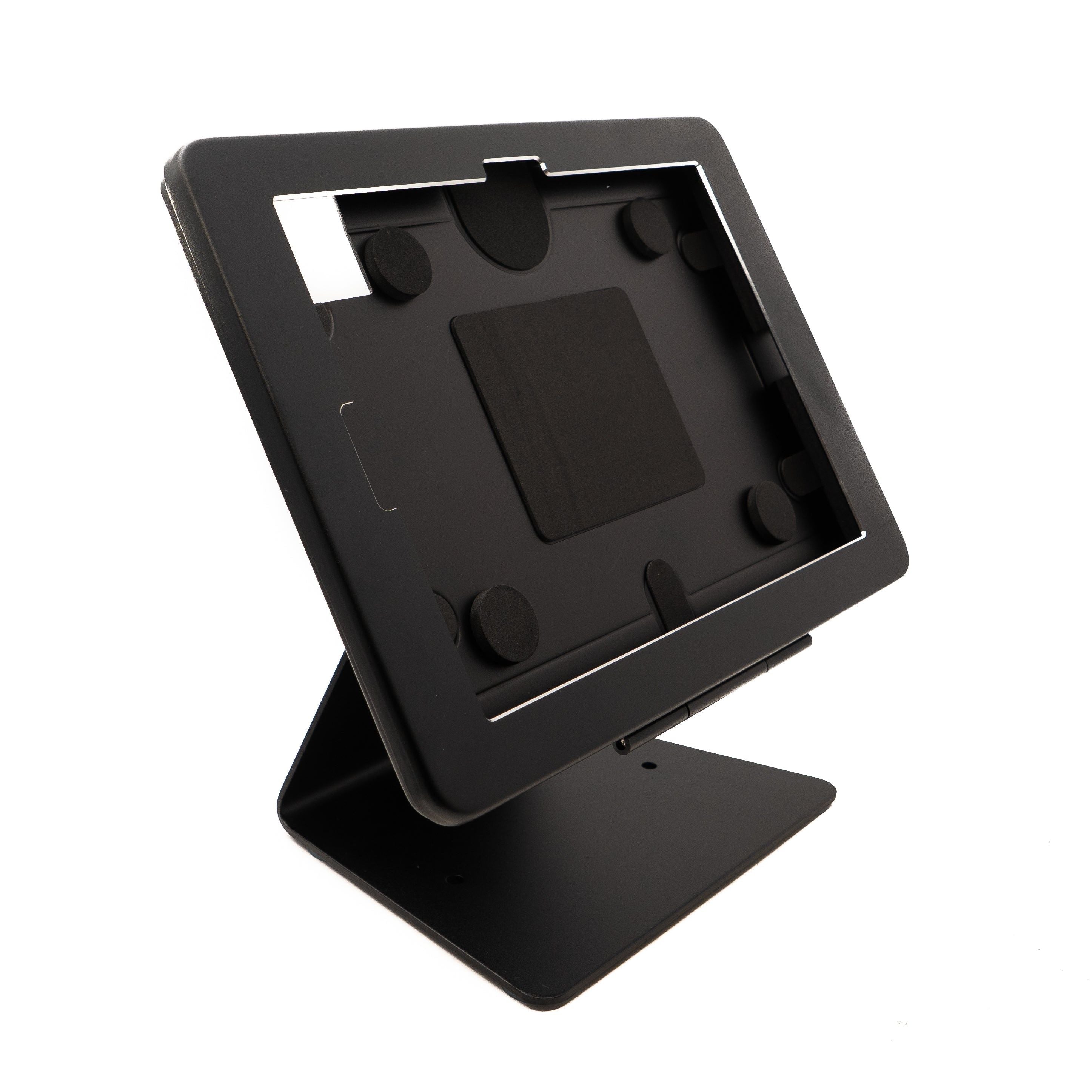 System S Abschließbare Tischhalterung 180 Grad Neigbar Für iPad 10 Gen Pro 11 Air 4 5 Schwarz