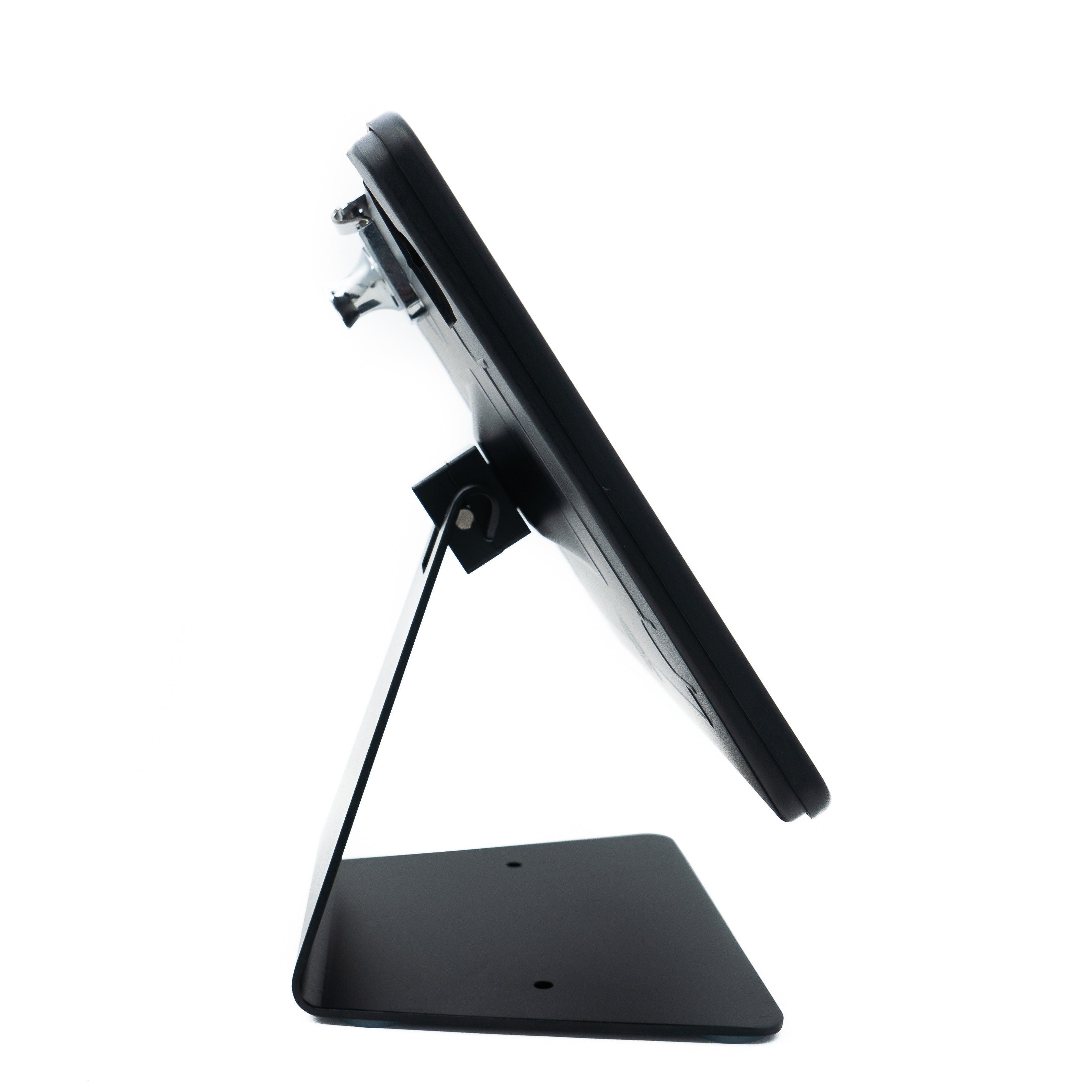 System S Abschließbare Tischhalterung 180 Grad Neigbar Für iPad 10 Gen Pro 11 Air 4 5 Schwarz