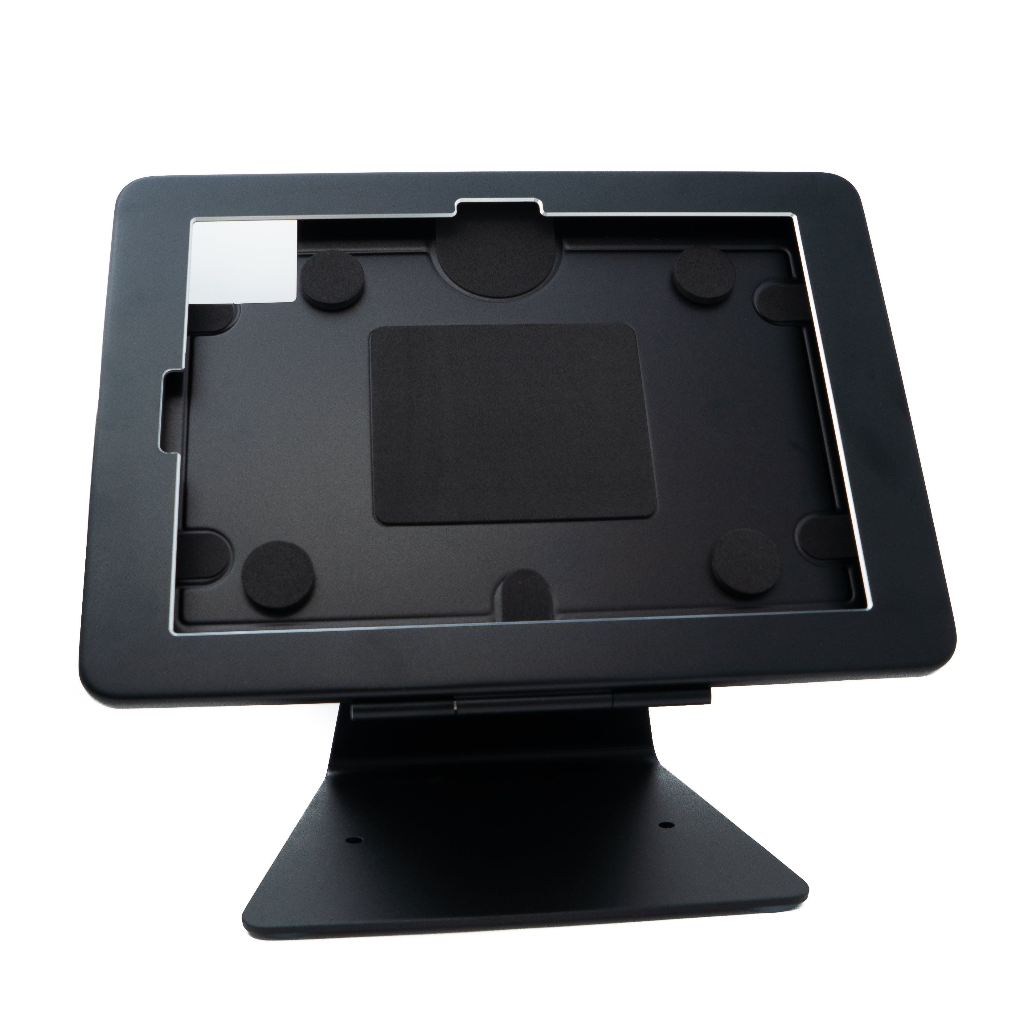 System S Abschließbare Tischhalterung 180 Grad Neigbar Für iPad 10 Gen Pro 11 Air 4 5 Schwarz