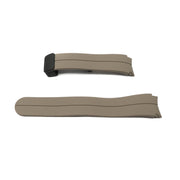 Silikon Armband 20 mm Grau Kompatibel Samsung Galaxy Watch 5 4 Smartwatch Slim Comfort