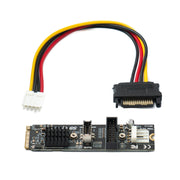 NVMe Adapter M Key M.2 NGFF SATA SSD Zu USB 3.1 Typ C Und USB 3.0 Typ A Grau Für 2230 2242 2260 2280