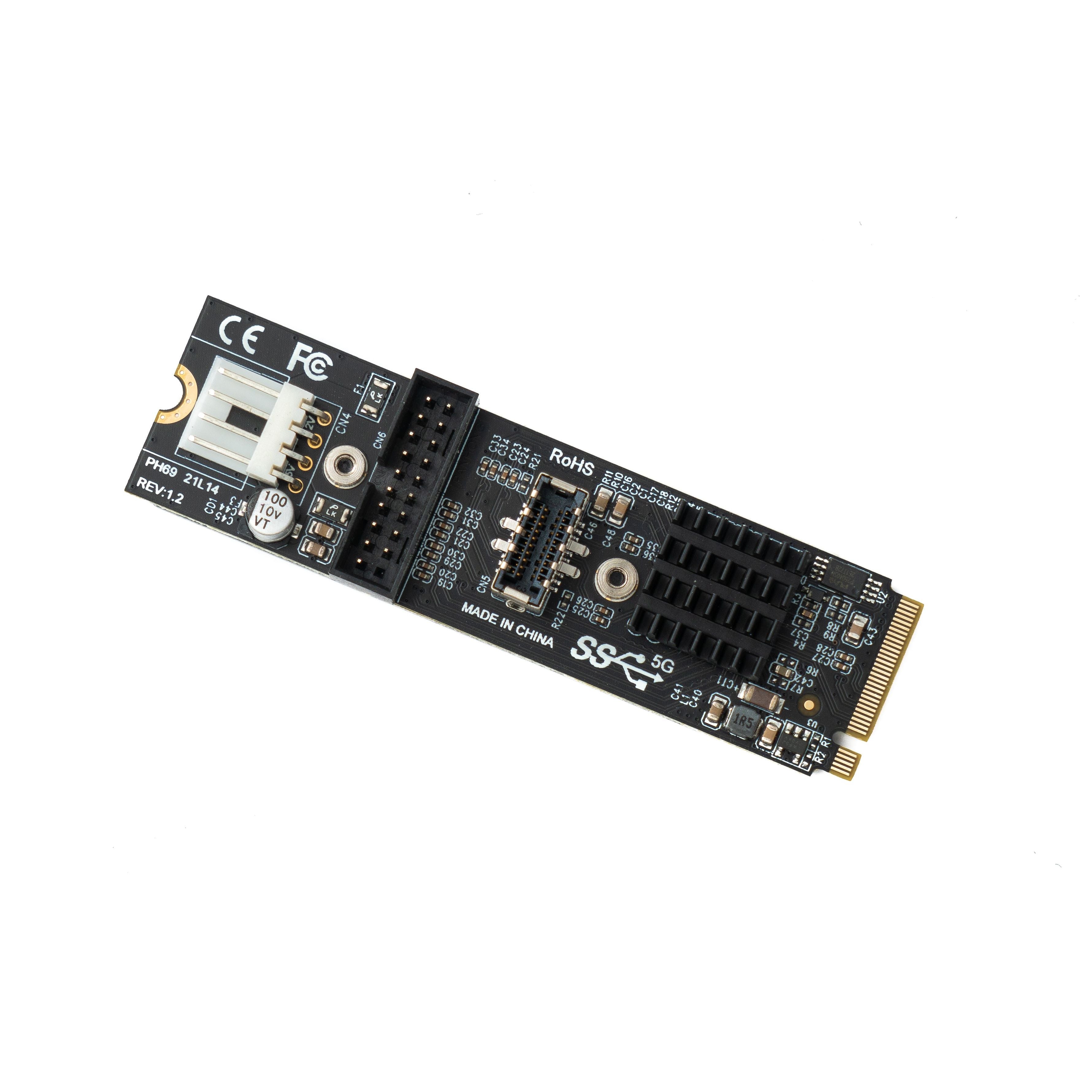 NVMe Adapter M Key M.2 NGFF SATA SSD Zu USB 3.1 Typ C Und USB 3.0 Typ A Grau Für 2230 2242 2260 2280