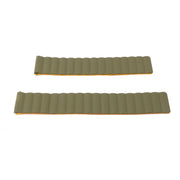 Armband Aus Silikon 20 Mm Magnetisch Für Smartwatch Mit Grün Gelb Farbgebung Kompatibel Mit Amazfit