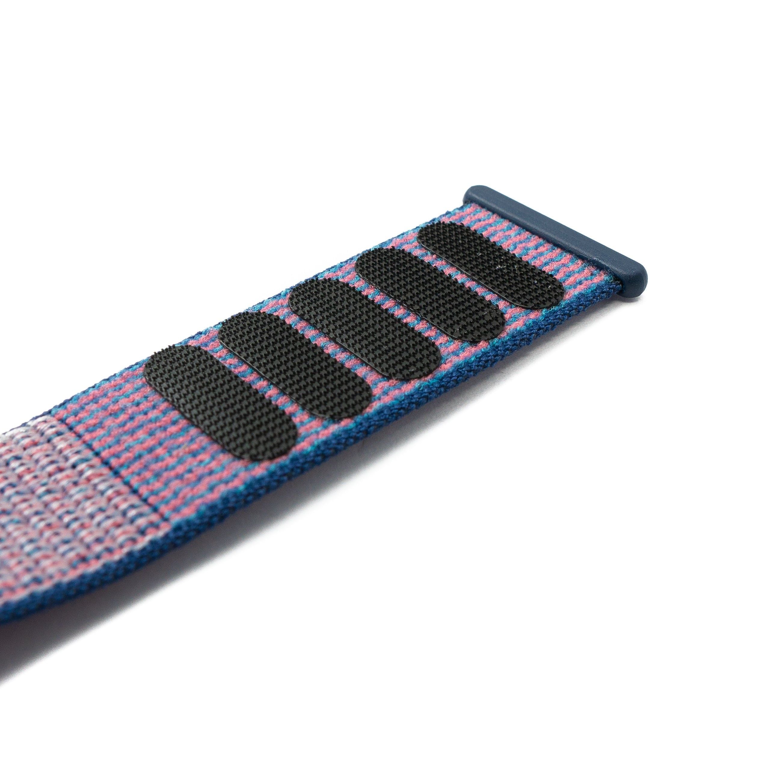 System-S Nylon Armband 20 mm Für Huawei Watch - Lila Farbton, Strapazierfähig Und Bequem