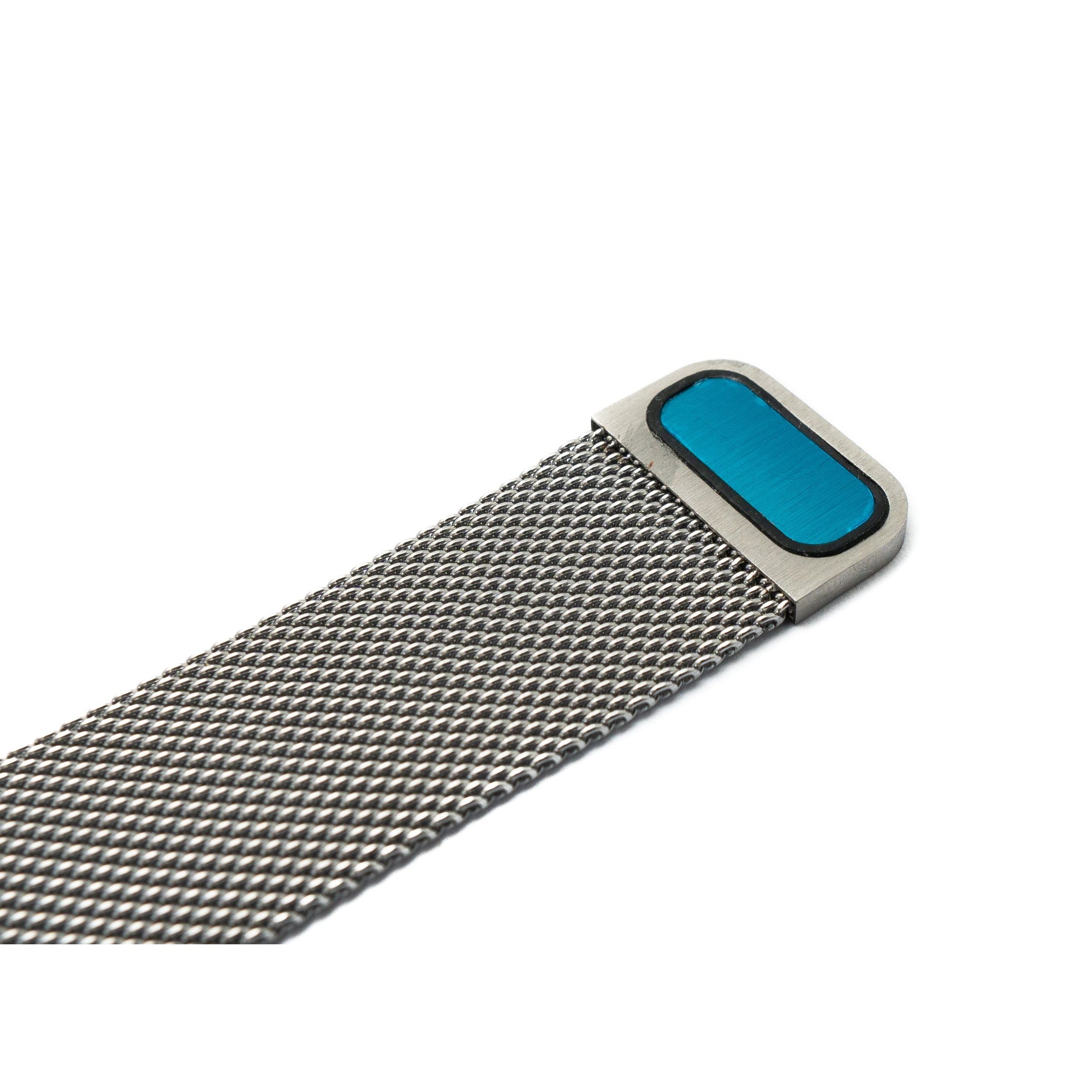 Milanaise Armband Metall Grau Für Galaxy Watch 6 Classic Robustes Flexibles Metallband