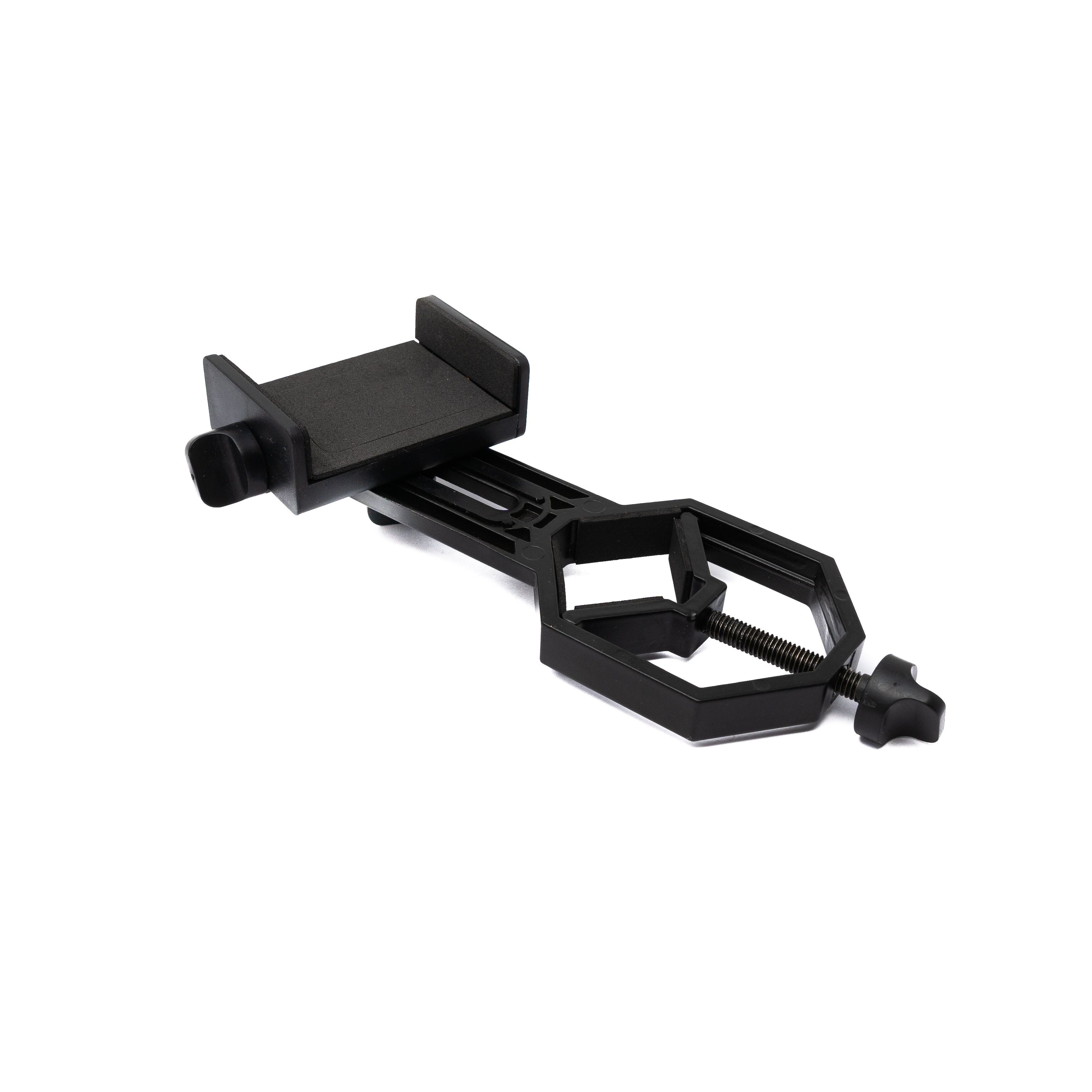 Robuste Universelle Smartphone Halterung Für Fernglas Und Mikroskop Breite 5 Bis 10 Cm