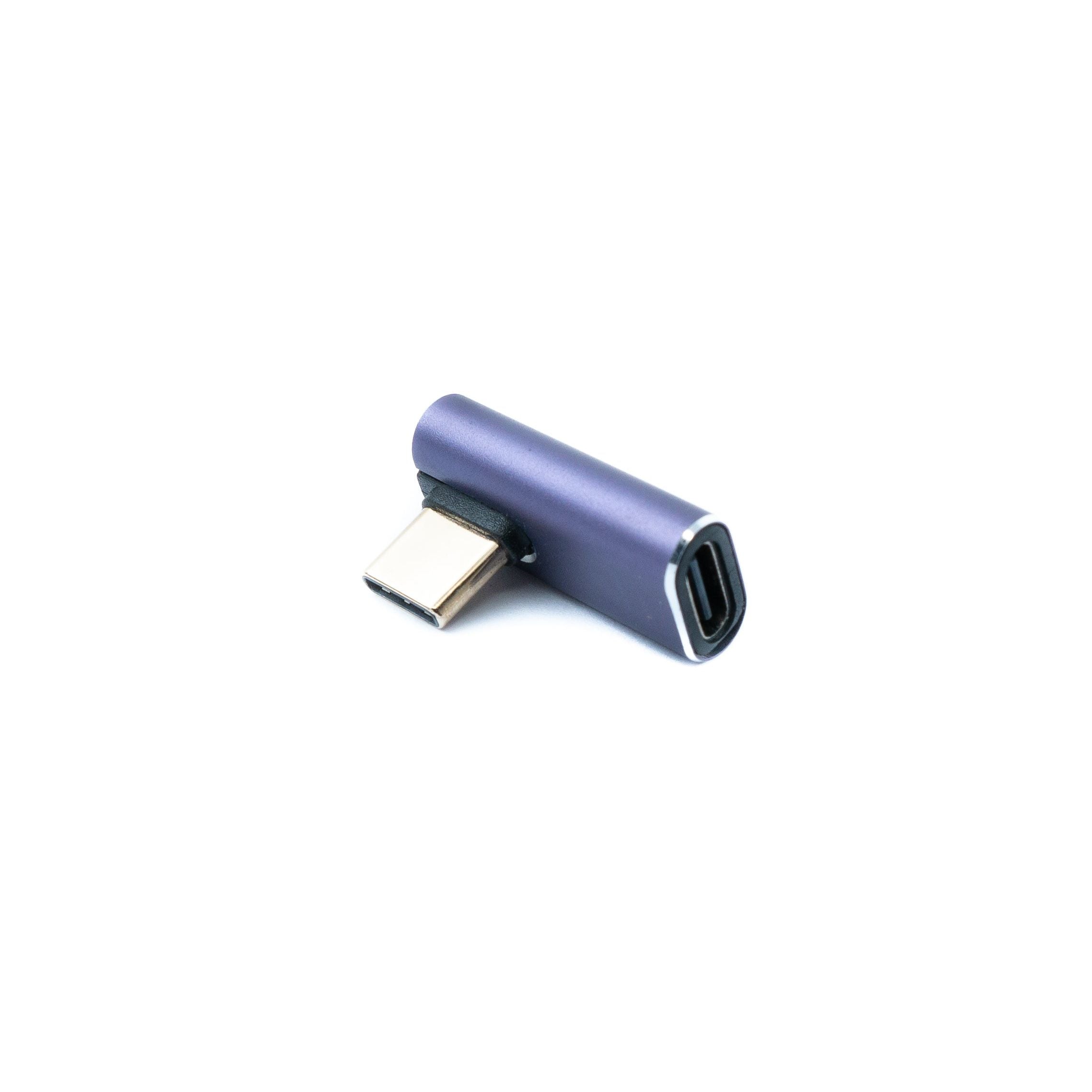 USB4 Adapter Typ C Stecker Zu Buchse Winkel USB 4.0 High Speed 40 Gbit Pro Sekunde 240W Kabel