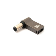 SYSTEM-S USB 3.1 Adapter Typ C Stecker zu HP DC 20V 7,4 x 5,0 mm Buchse in Grau