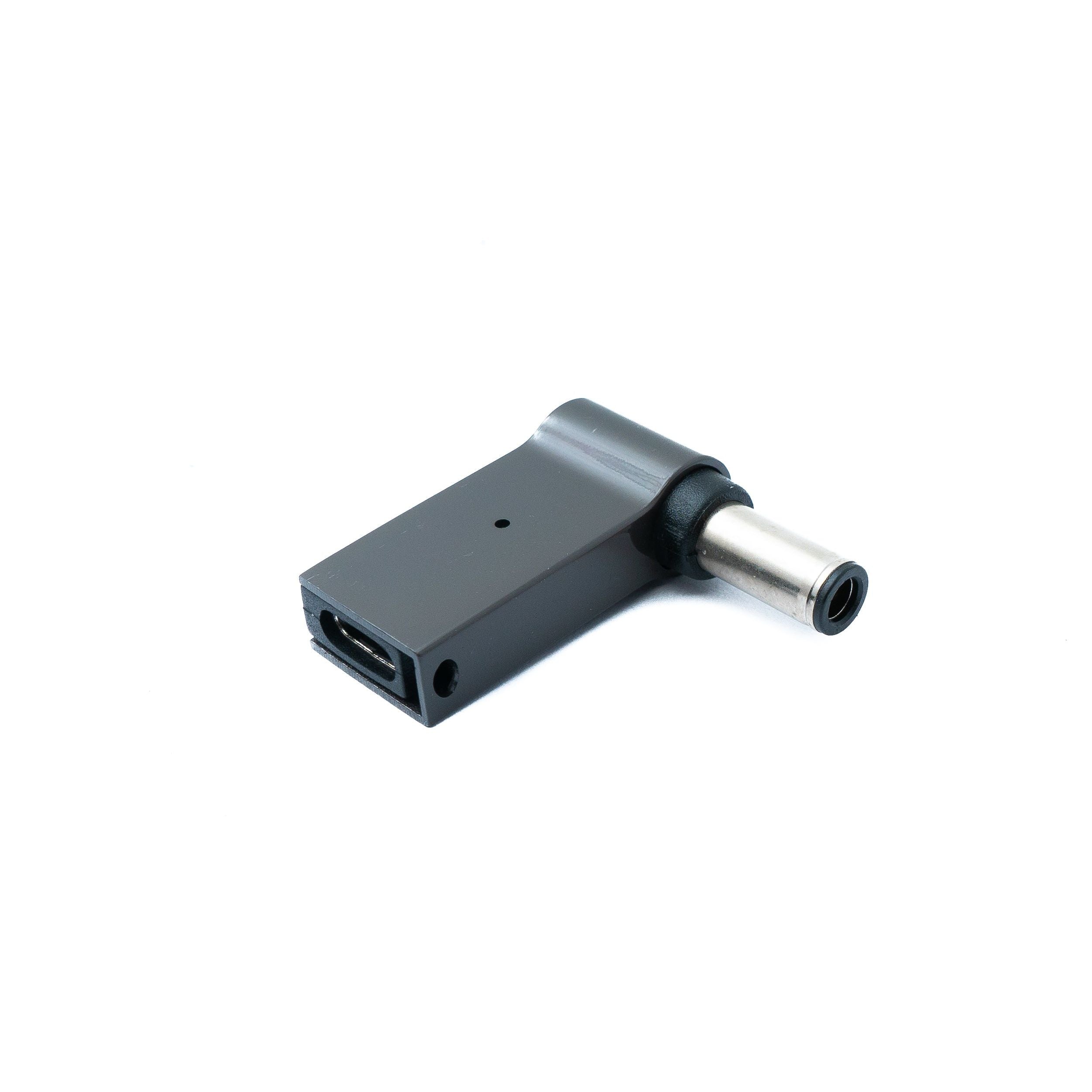 USB-C Ladeadapter Typ C Stecker Zu DC 20V 6,0 x 0,6 mm Buchse Grau Kompakt Und Universell Einsetzbar