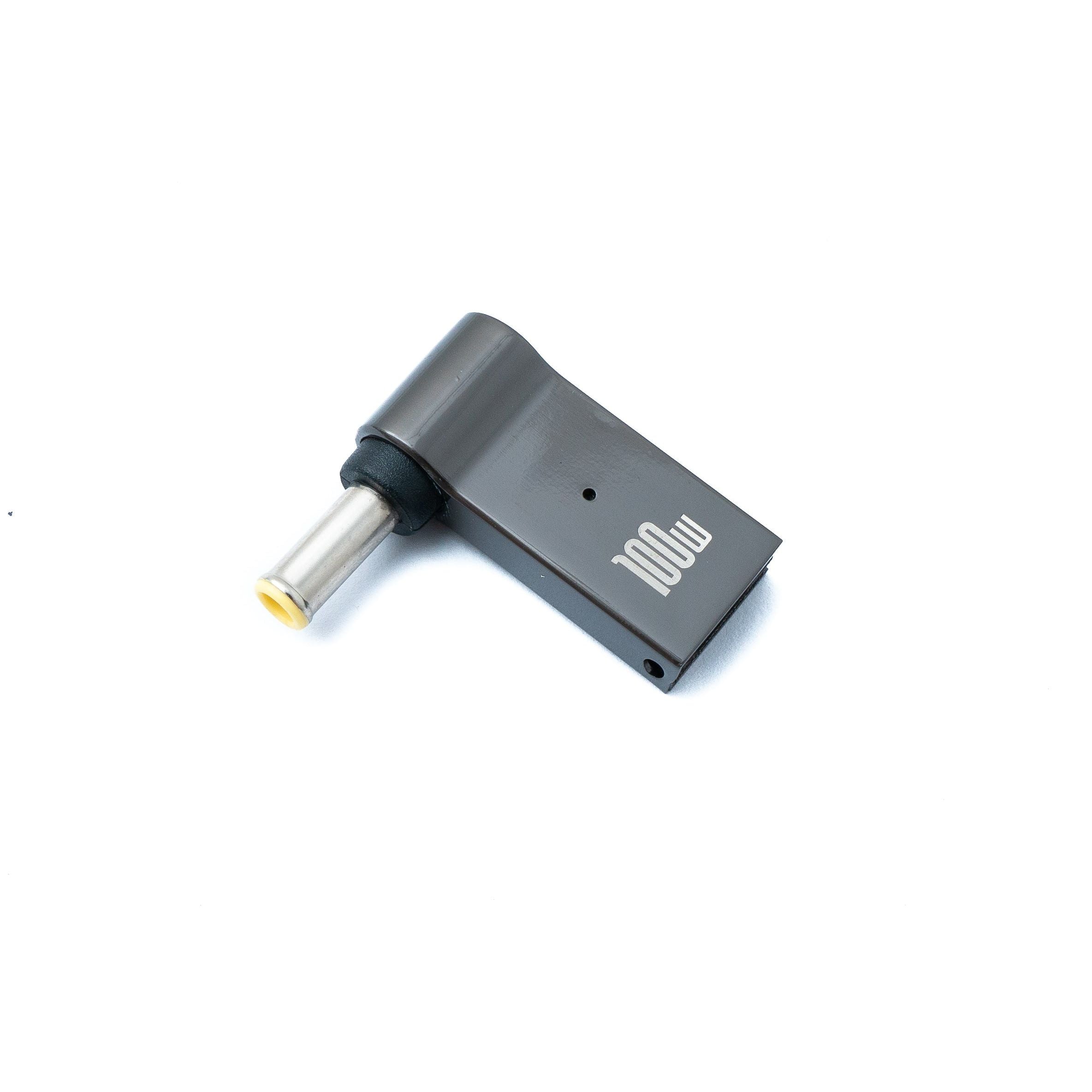 System USB 3.1 Adapter Typ C Stecker Zu DC 20V 5,0 x 3,0 mm Buchse Grau Ladeadapter USB C Geräte
