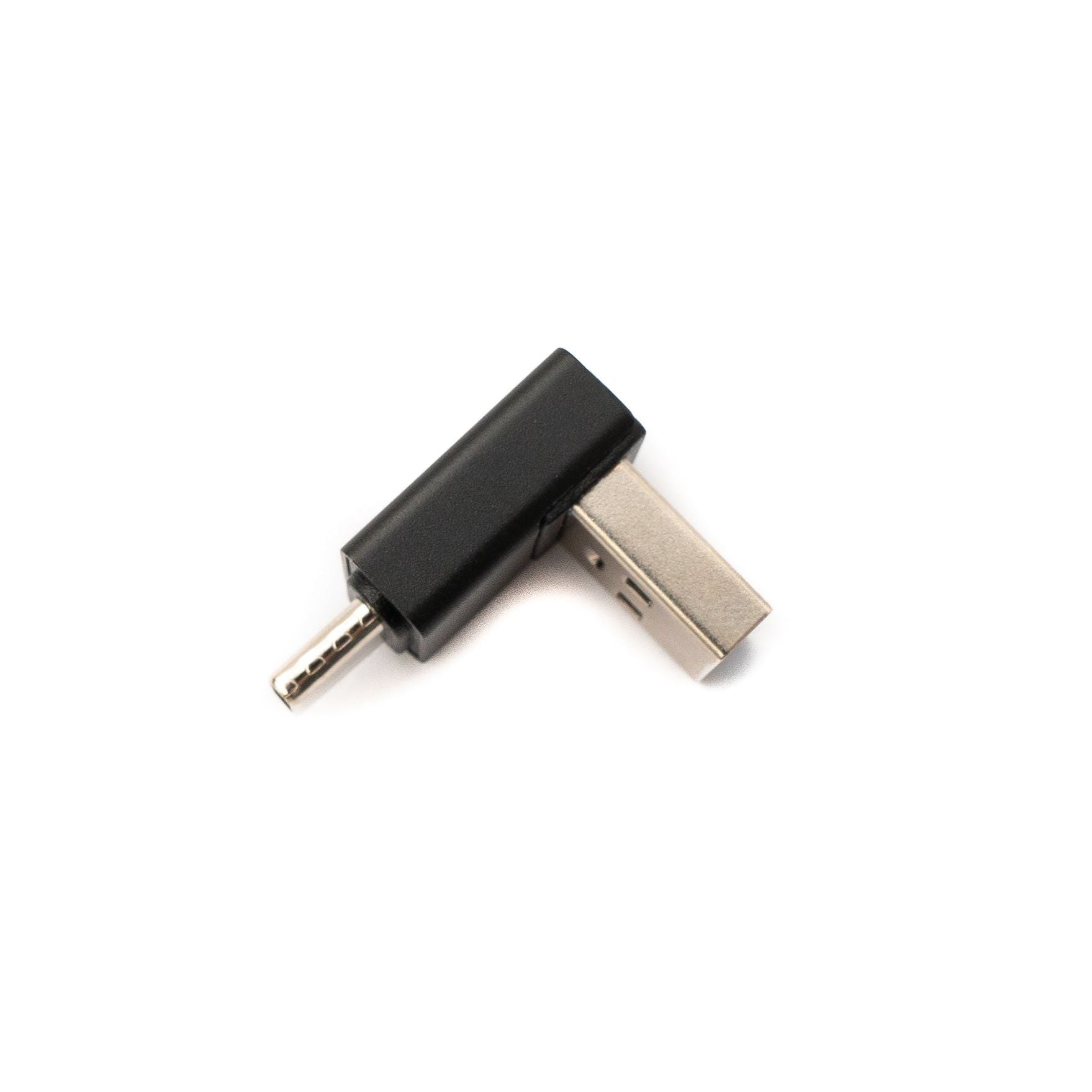 USB-C Stecker Zu USB-A Buchse Adapter Winkel 5 Gbit pro Sekunde USB 3.0 Gen 1 Schwarz Kompakt