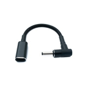 DC 20V Kabel 15 Cm Gewinkelter 3,5 x 1,35 Mm DC Stecker Zu USB C Buchse Geflochtenes Kabel