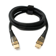 SYSTEM-S USB 3.1 Gen 2 Typ C Kabel 120 cm Stecker zu Stecker 10 Gbit/s 100W