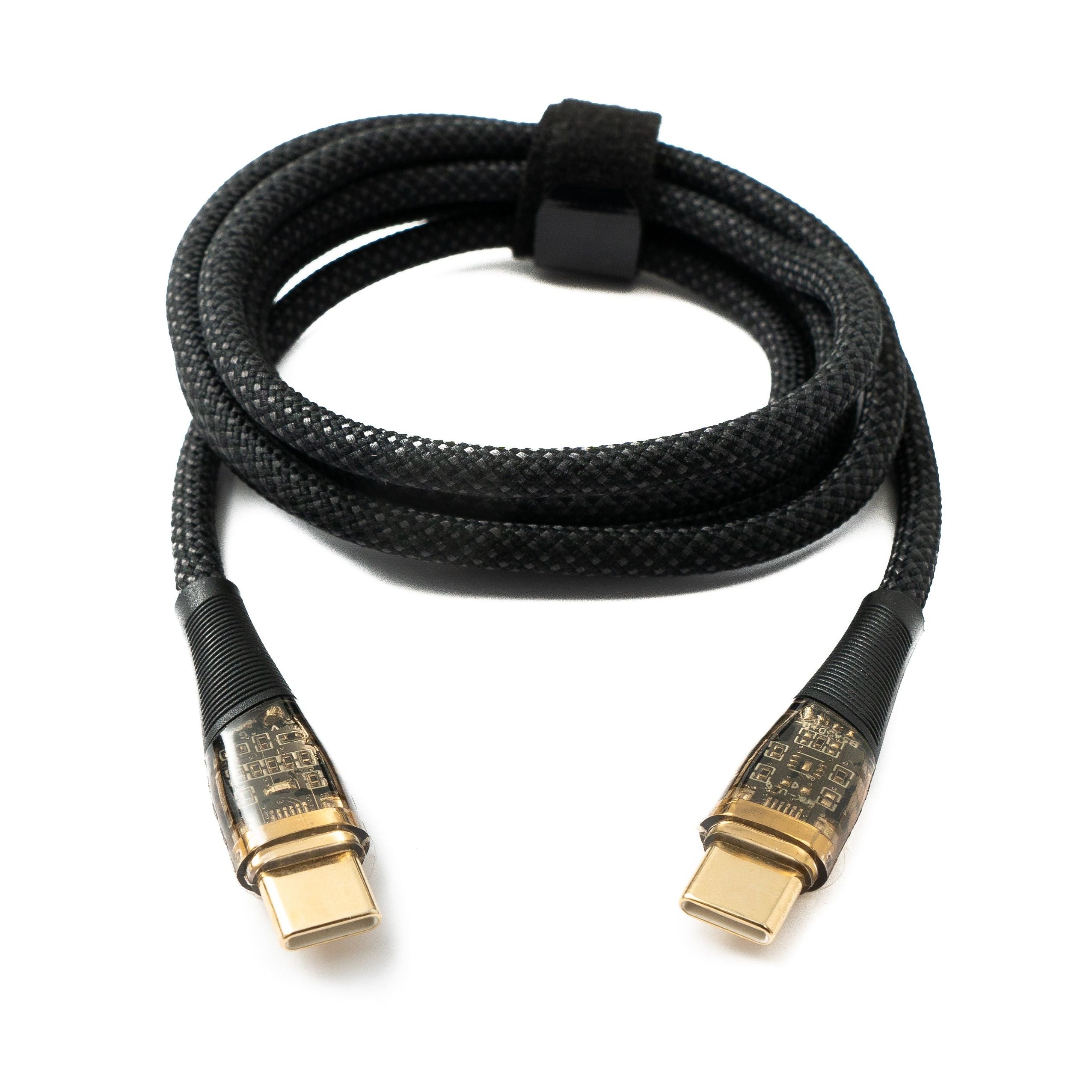 SYSTEM-S USB 3.1 Gen 2 Typ C Kabel 120 cm Stecker zu Stecker 10 Gbit/s 100W