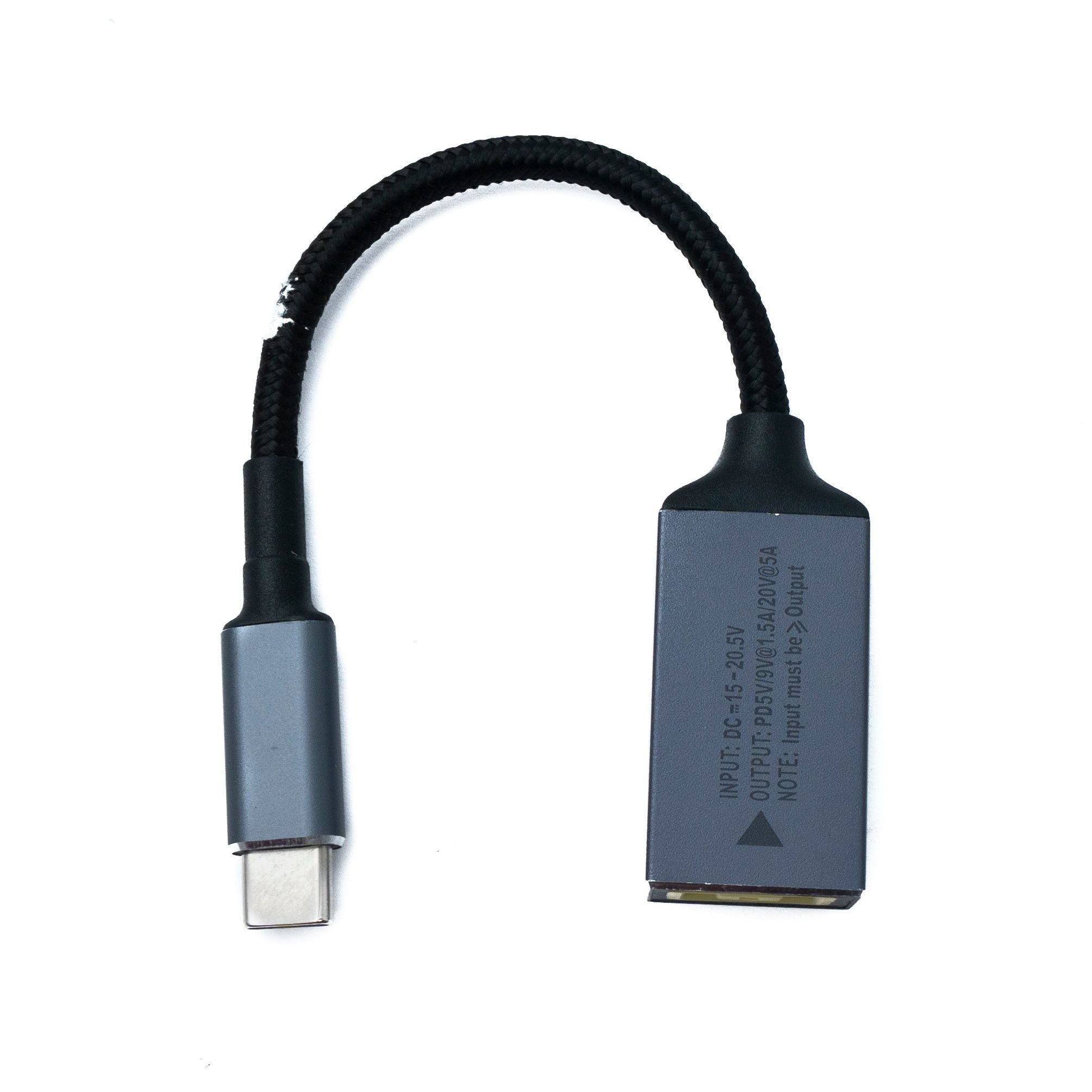 Systemhaus Zakaria USB C Kabel 15 Cm Adapter Lenovo Square Geflochten Robustes Kabel