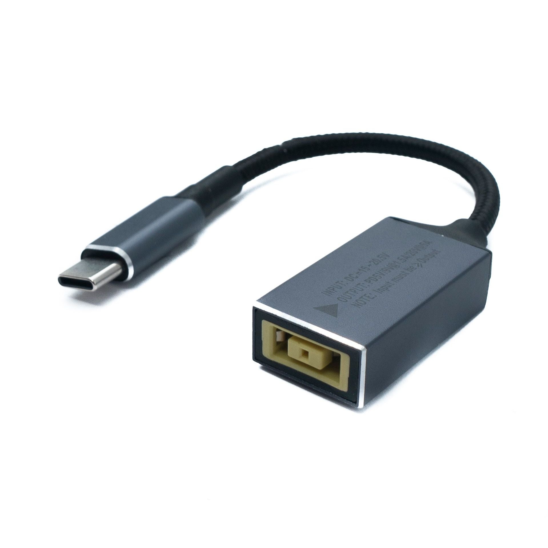 Systemhaus Zakaria USB C Kabel 15 Cm Adapter Lenovo Square Geflochten Robustes Kabel