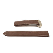 Braunes Lederarmband 20 mm Mit Faltschließe Passgenau Für Samsung Galaxy Watch 5 4