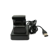 System-S USB 2.0 Kabel 120 cm Magnetische Ladestation Für Fitbit Charge 4 Schwarz 5V 1A