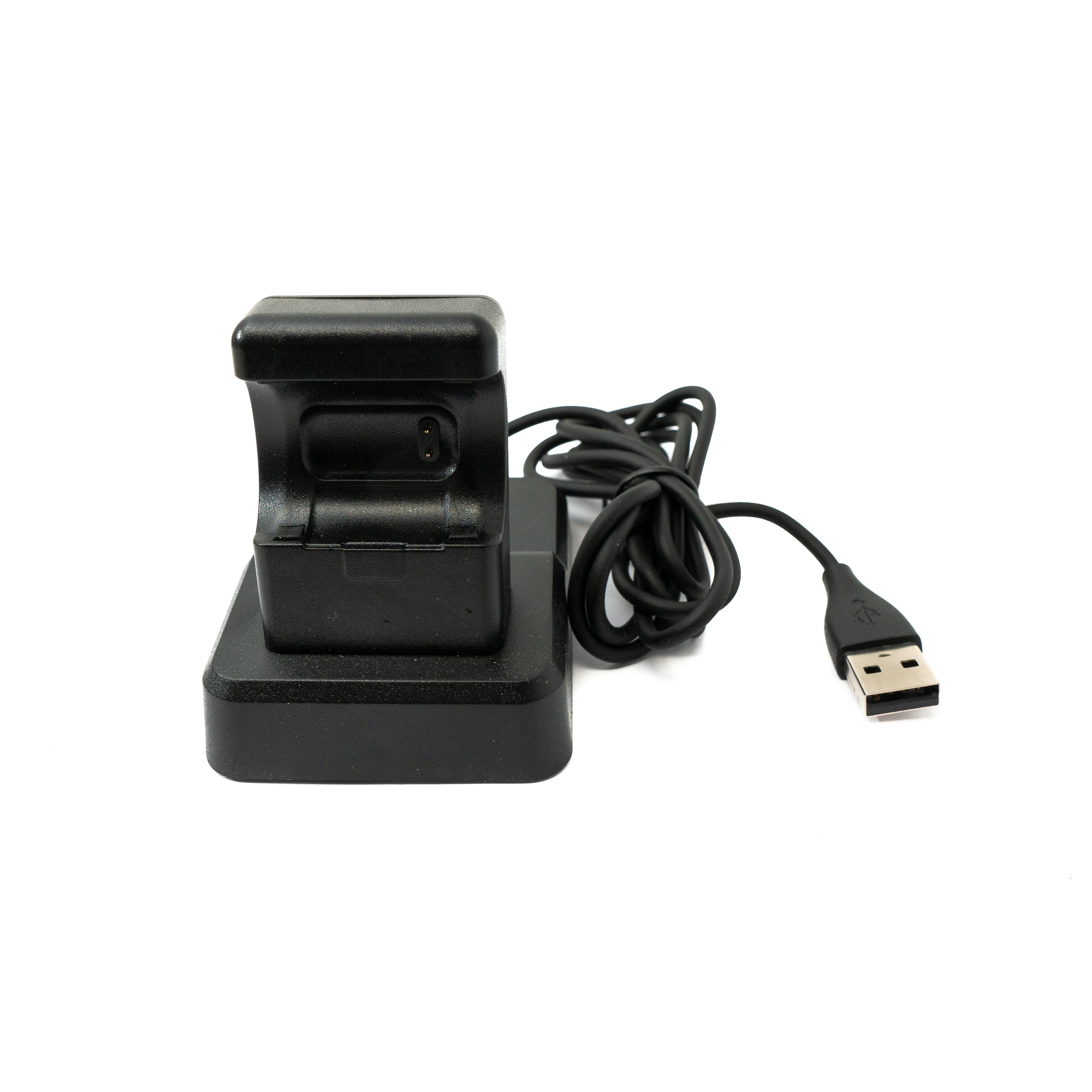 System-S USB 2.0 Kabel 120 cm Magnetische Ladestation Für Fitbit Charge 4 Schwarz 5V 1A