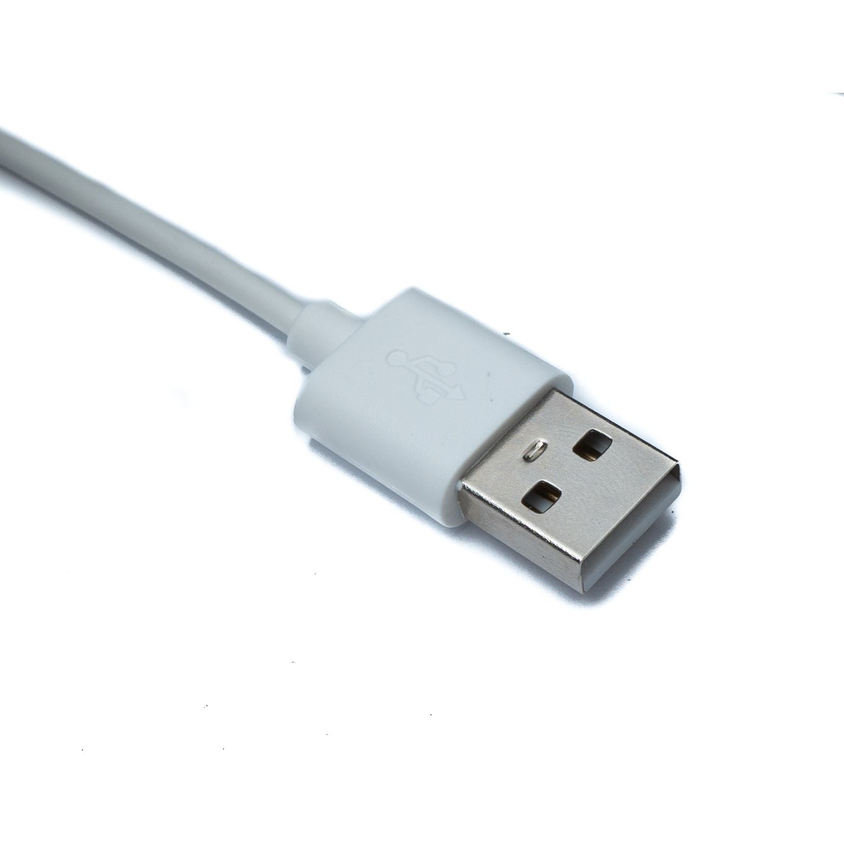 USB 2.0 Kabel 100 cm Oppo Watch 4 Pro 3 Pro 4 3 2 1 OnePlus Watch 2 Magnetisch Lade Kabel Weiß