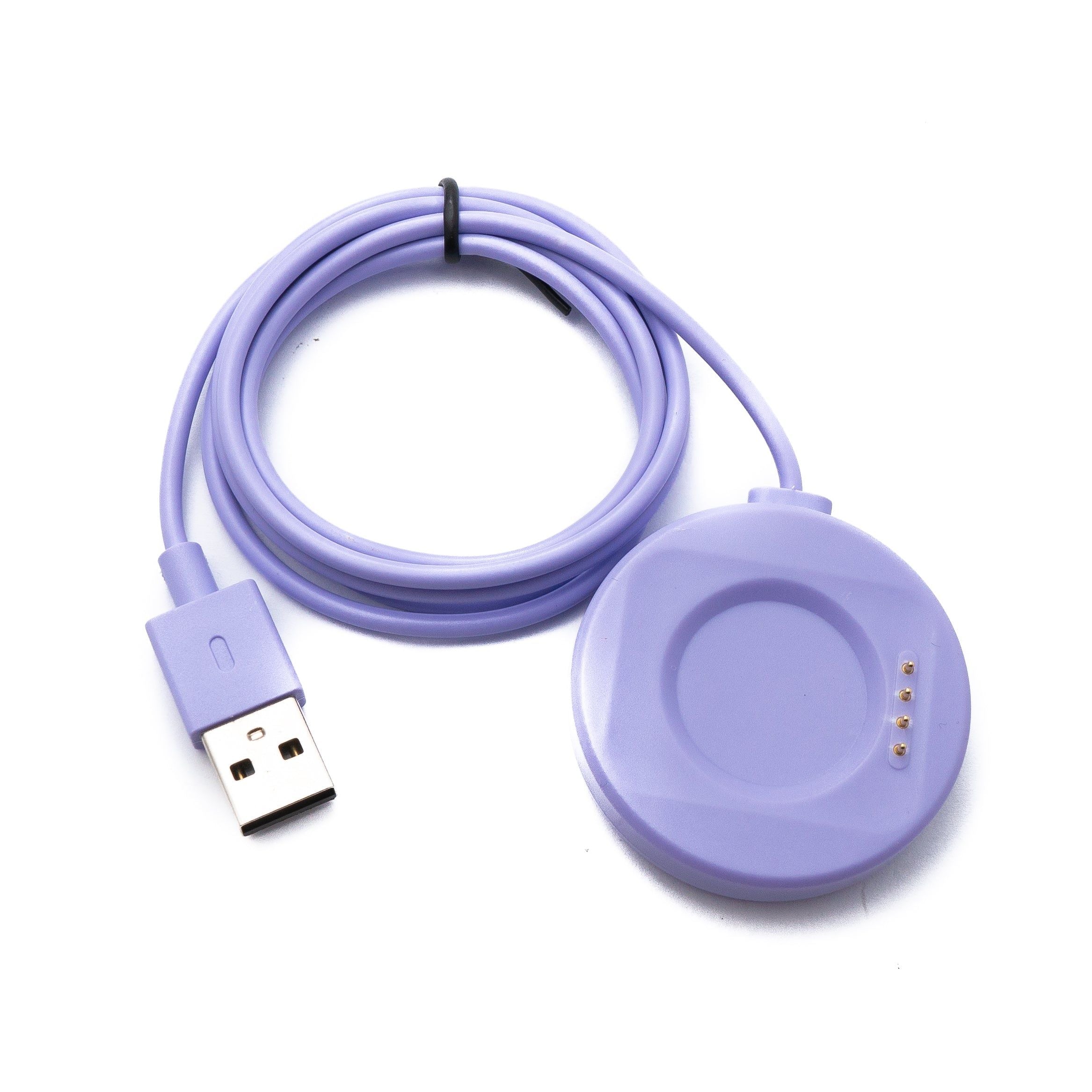 USB 2.0 Ladekabel 100 cm Für Oppo Watch 4 Pro 3 Pro 4 3 2 1 Und OnePlus Watch 2 Lila