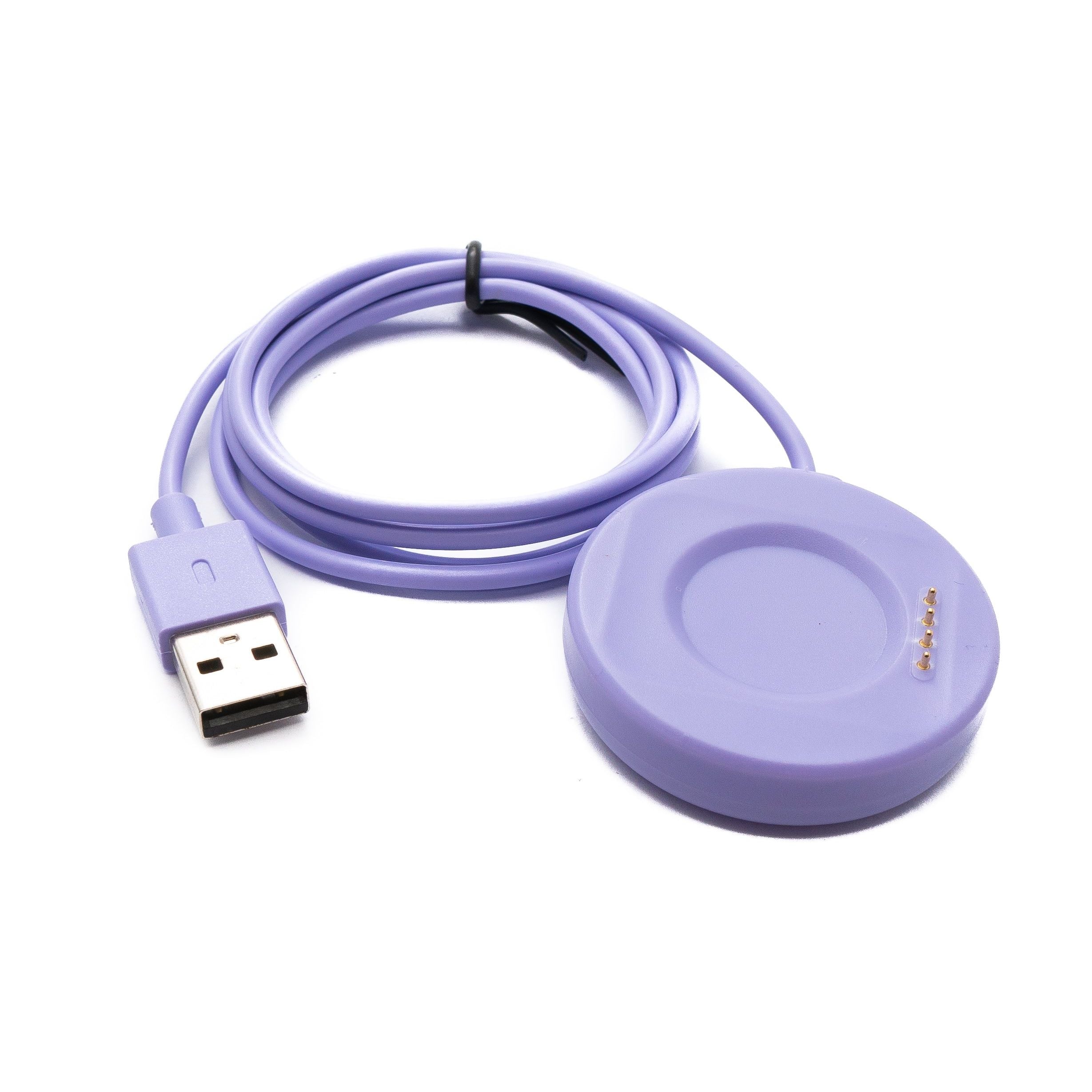 USB 2.0 Ladekabel 100 cm Für Oppo Watch 4 Pro 3 Pro 4 3 2 1 Und OnePlus Watch 2 Lila