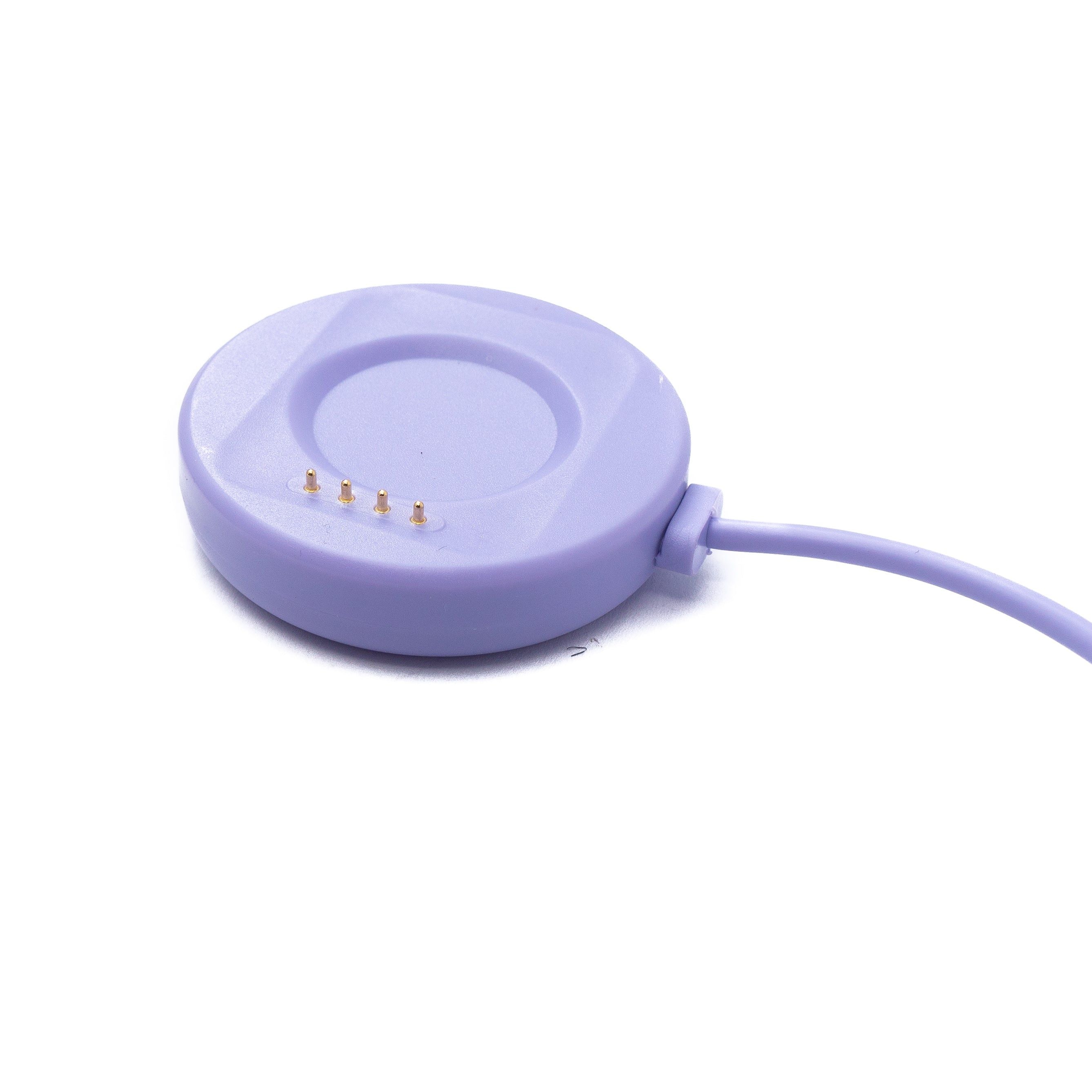 USB 2.0 Ladekabel 100 cm Für Oppo Watch 4 Pro 3 Pro 4 3 2 1 Und OnePlus Watch 2 Lila