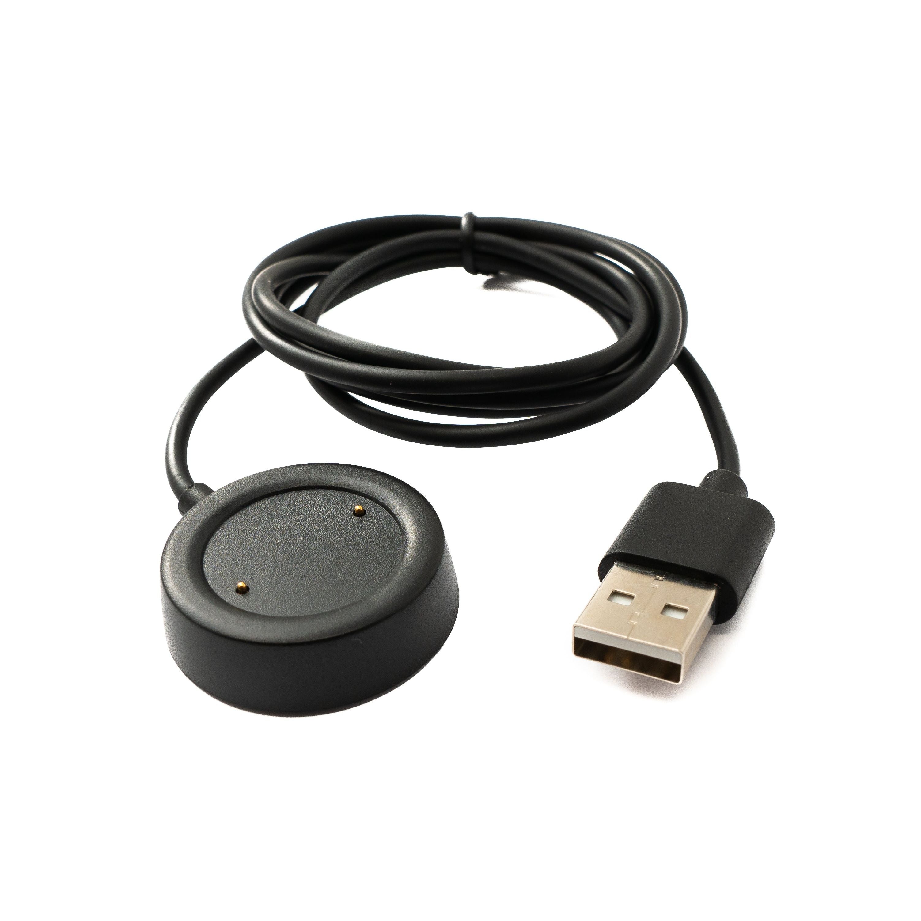 USB 2.0 Kabel 100 Cm Ladestation Für Xiaomi Haylou RS3 LS04 Smartwatch Schwarz Magnetisch