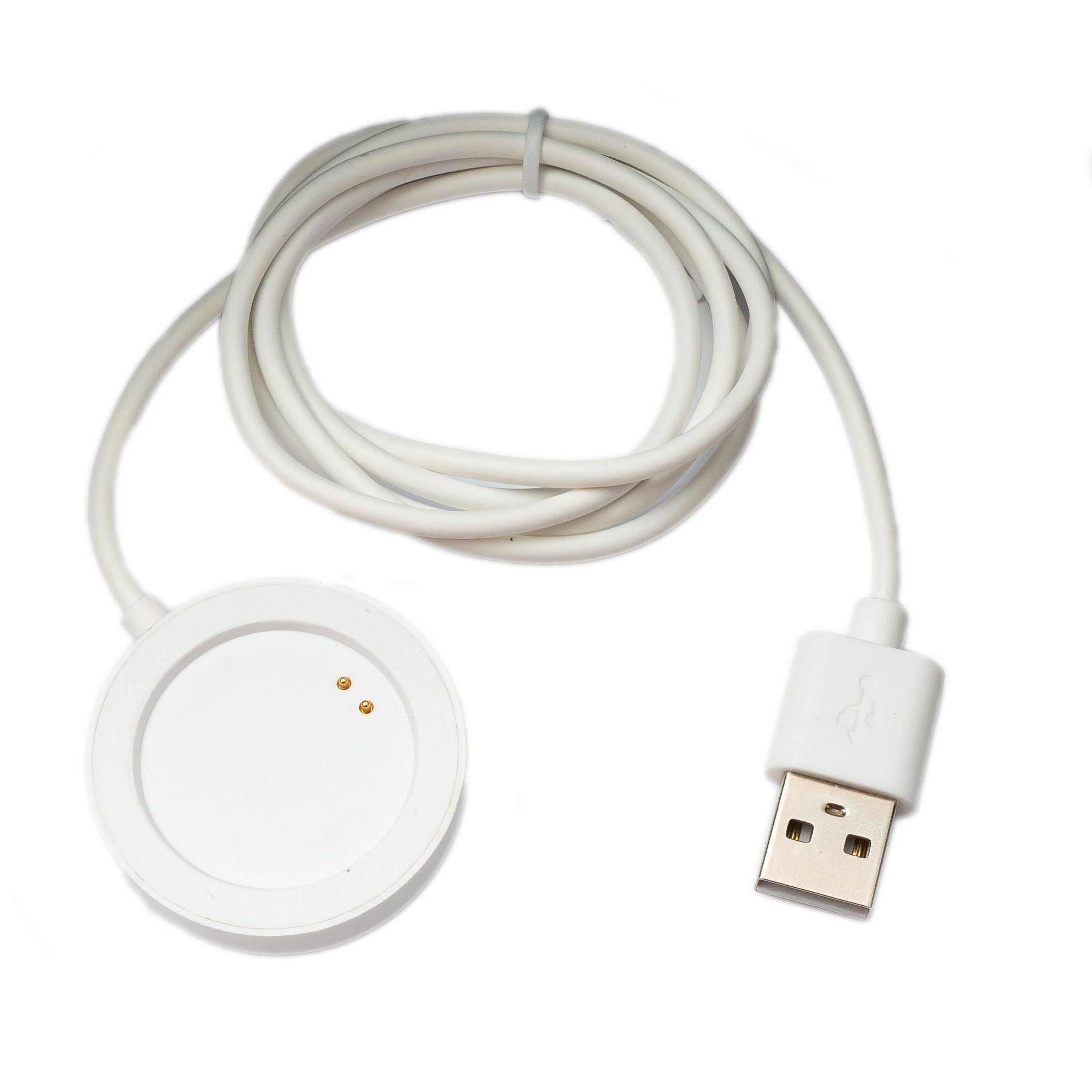 USB 2.0 Kabel 93 cm Ladestation für OnePlus Watch 1  in Weiß