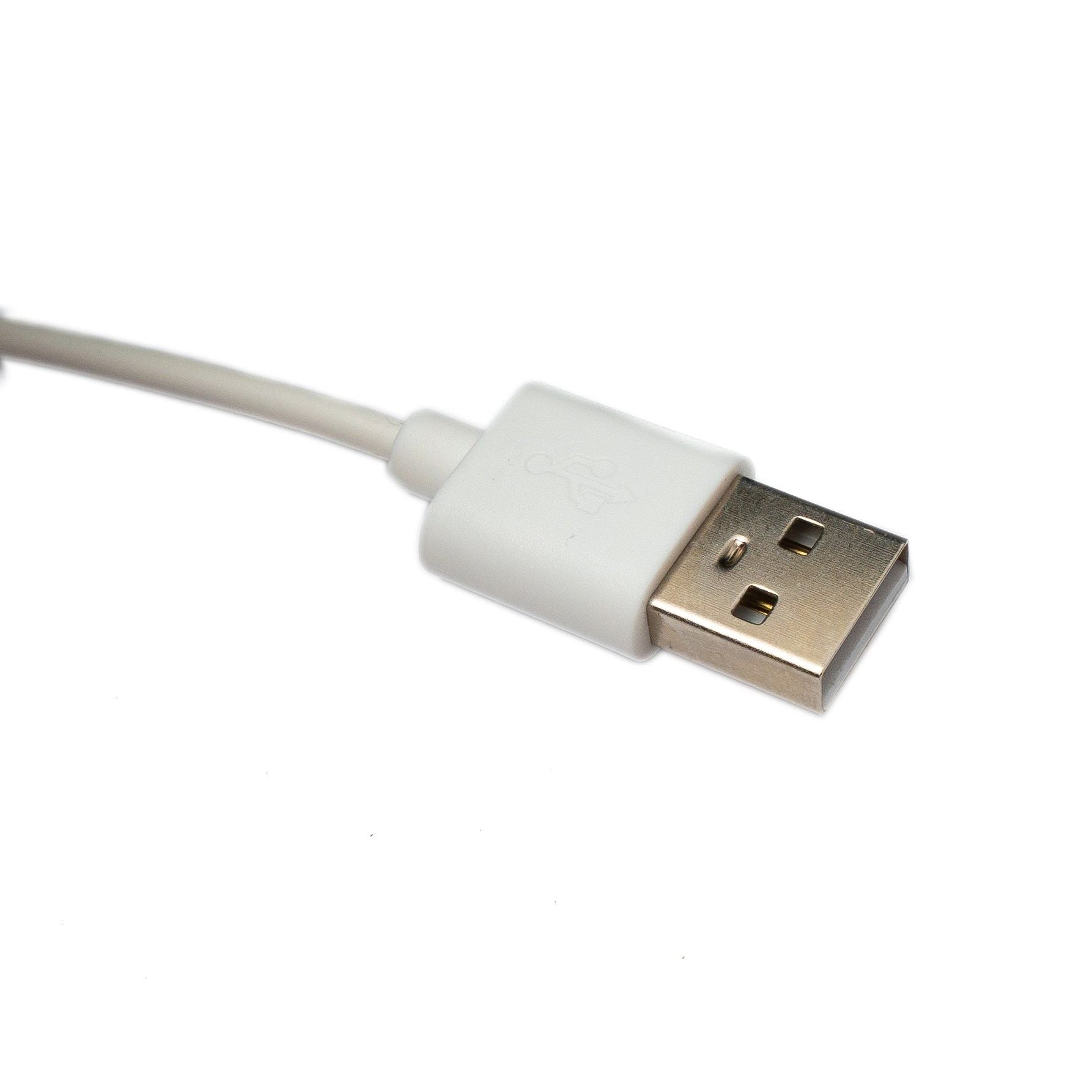 USB 2.0 Kabel 93 cm Ladestation für OnePlus Watch 1  in Weiß