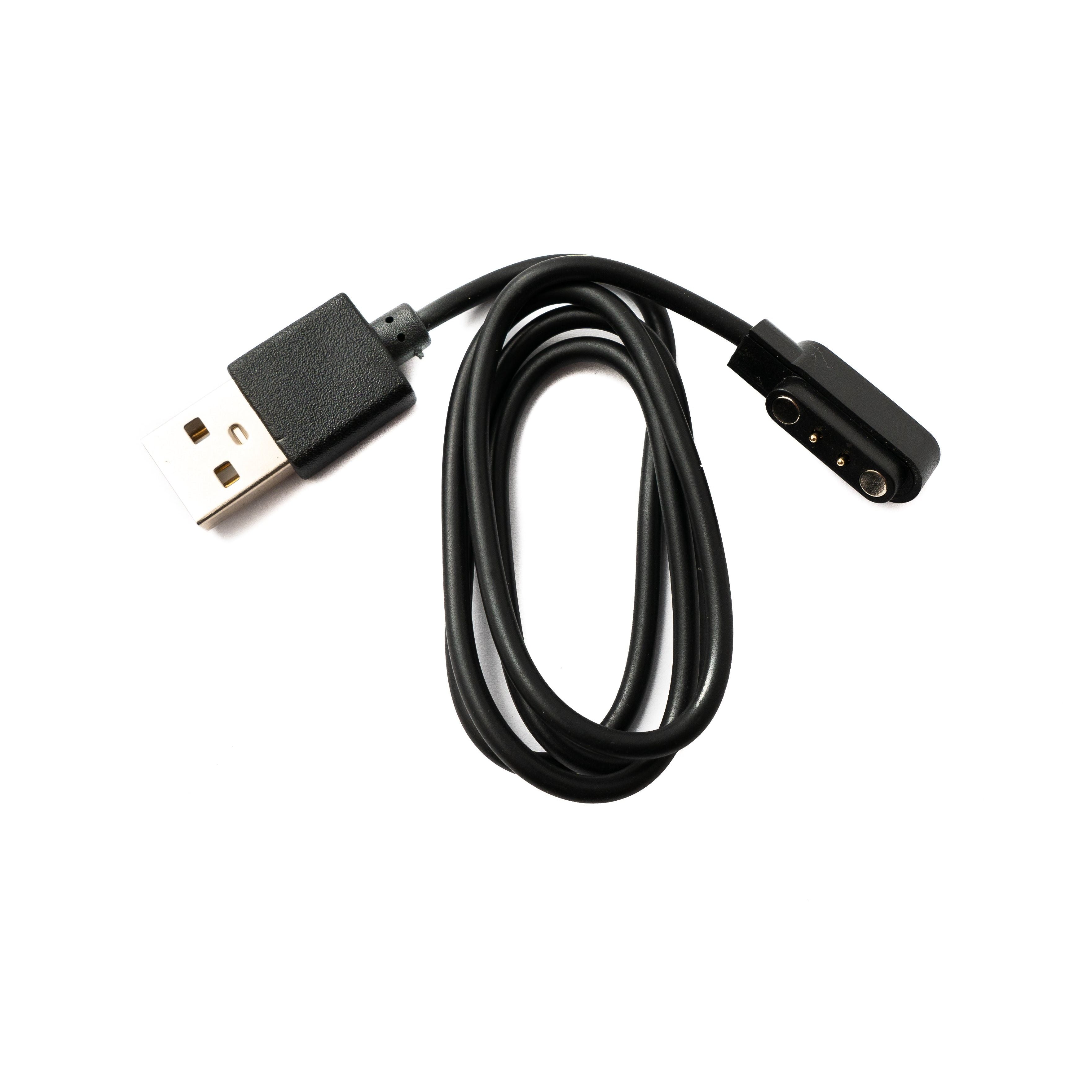 USB 2.0 Kabel 54 cm Ladekabel Für OnePlus Nord Watch 1 Schwarz USB Typ A Datenkabel