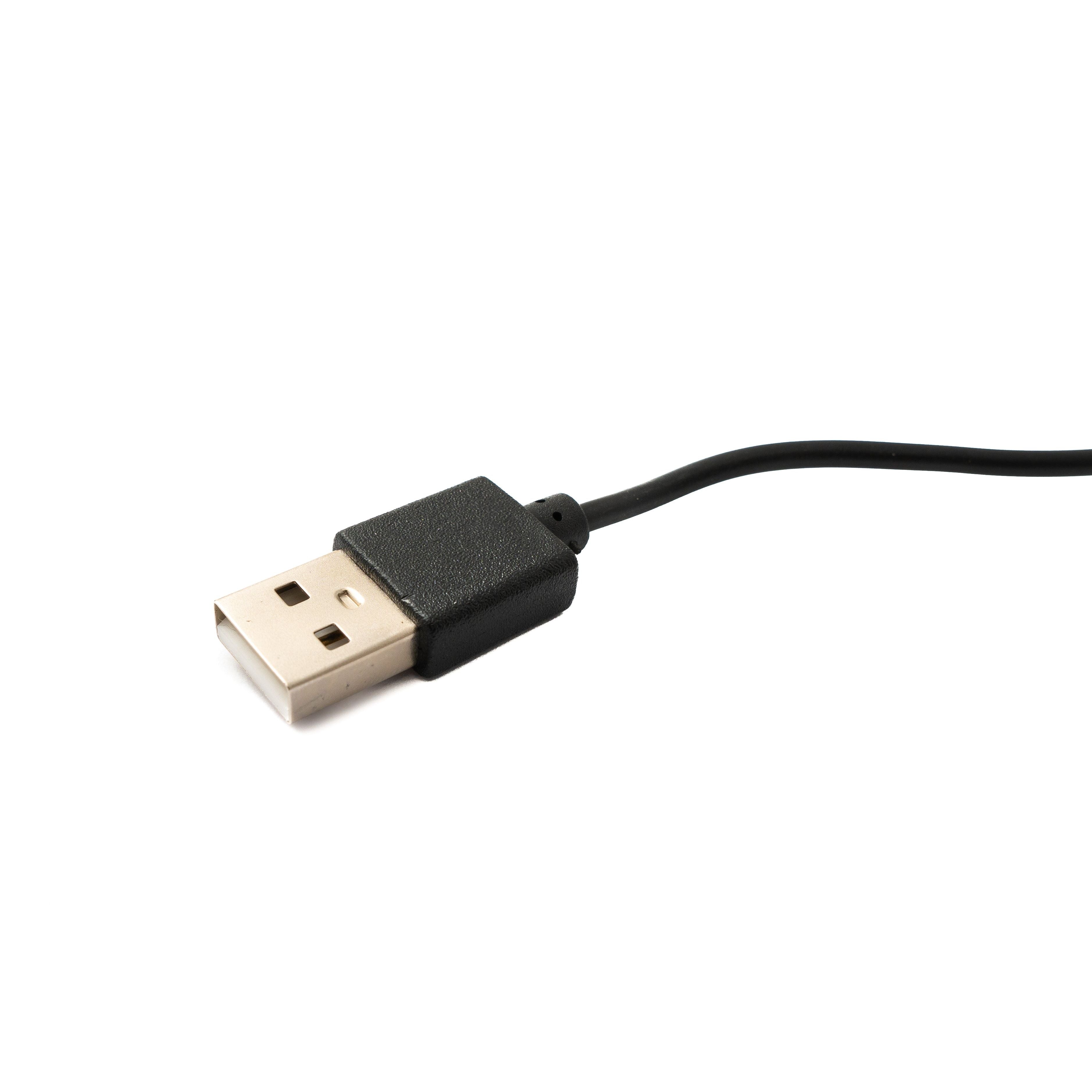 USB 2.0 Kabel 54 cm Ladekabel Für OnePlus Nord Watch 1 Schwarz USB Typ A Datenkabel