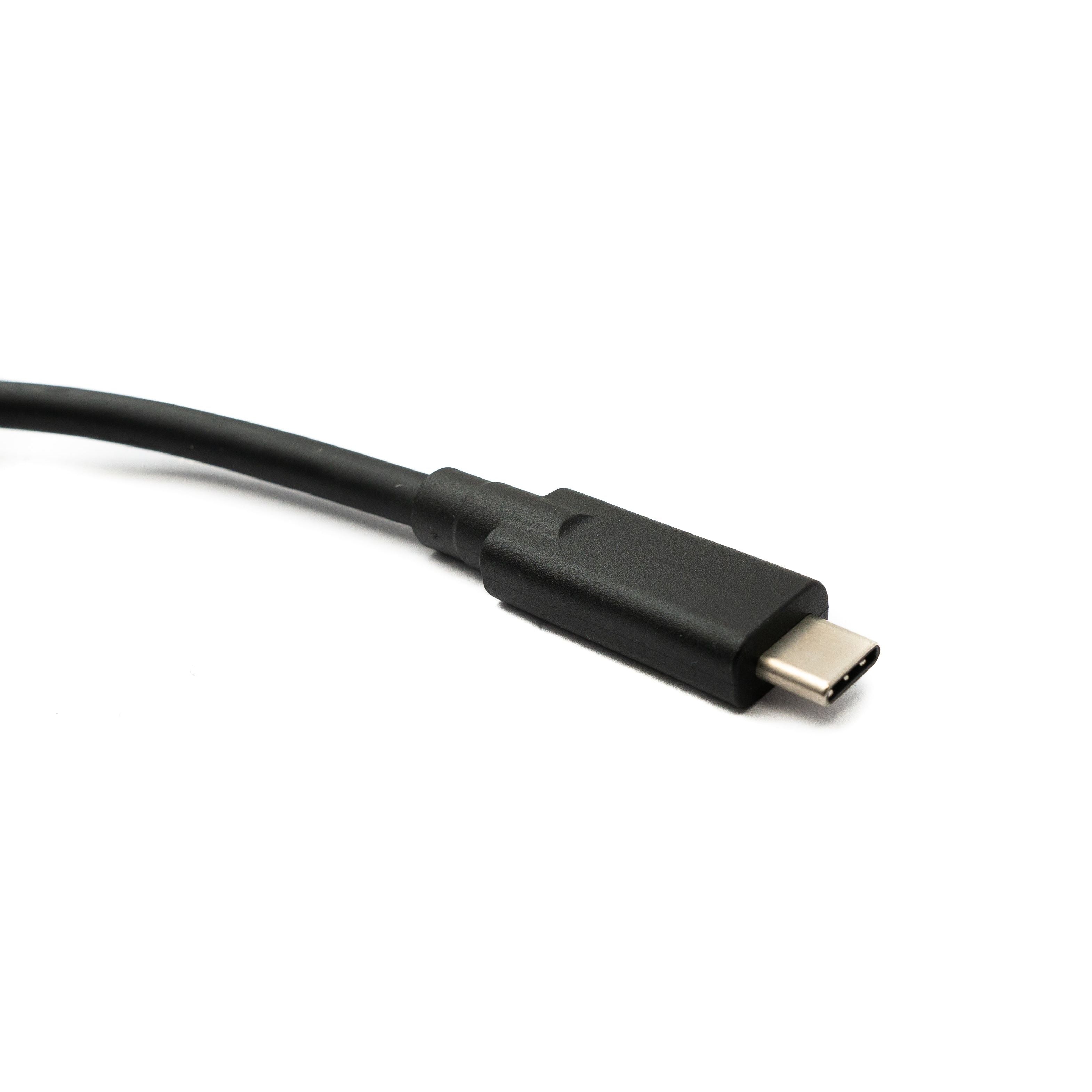 SYSTEM-S USB 3.2 Gen 2 Kabel Typ C Zu Typ C 5 m Schwarz Für Schnelle Datenübertragung Und Laden