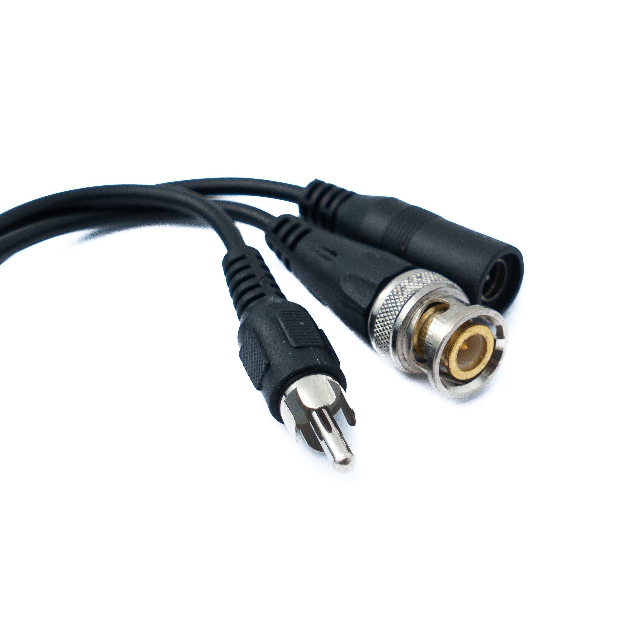 Systemhaus Zakaria 2x CCTV Kabel Adapter Set RJ45 Buchse Zu BNC RCA DC Strom Schwarz