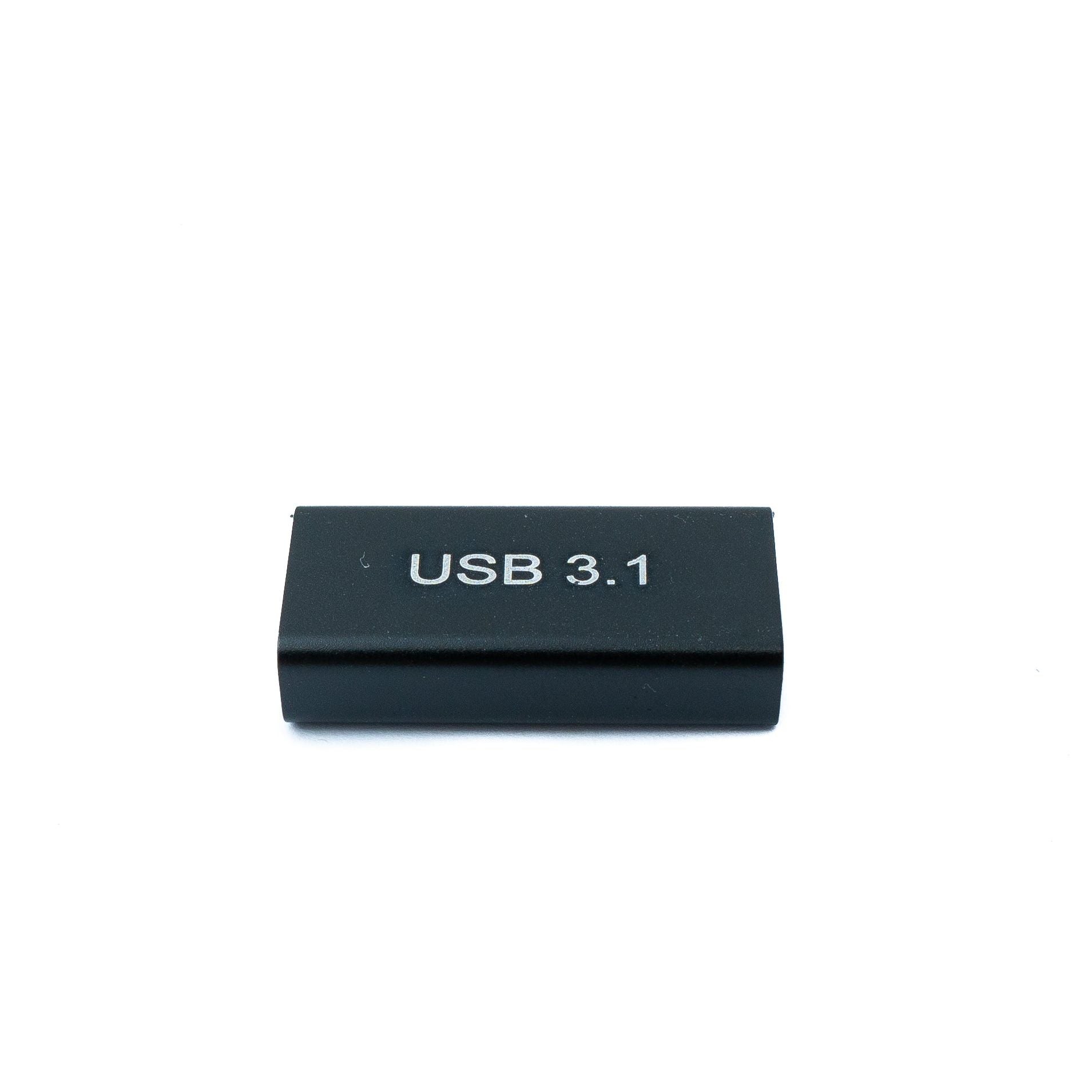USB C Buchse Zu USB A Buchse Adapter USB 3.1 Gen 1 5 Gbit/s Schwarz Kompakt Ideal Für Laptop