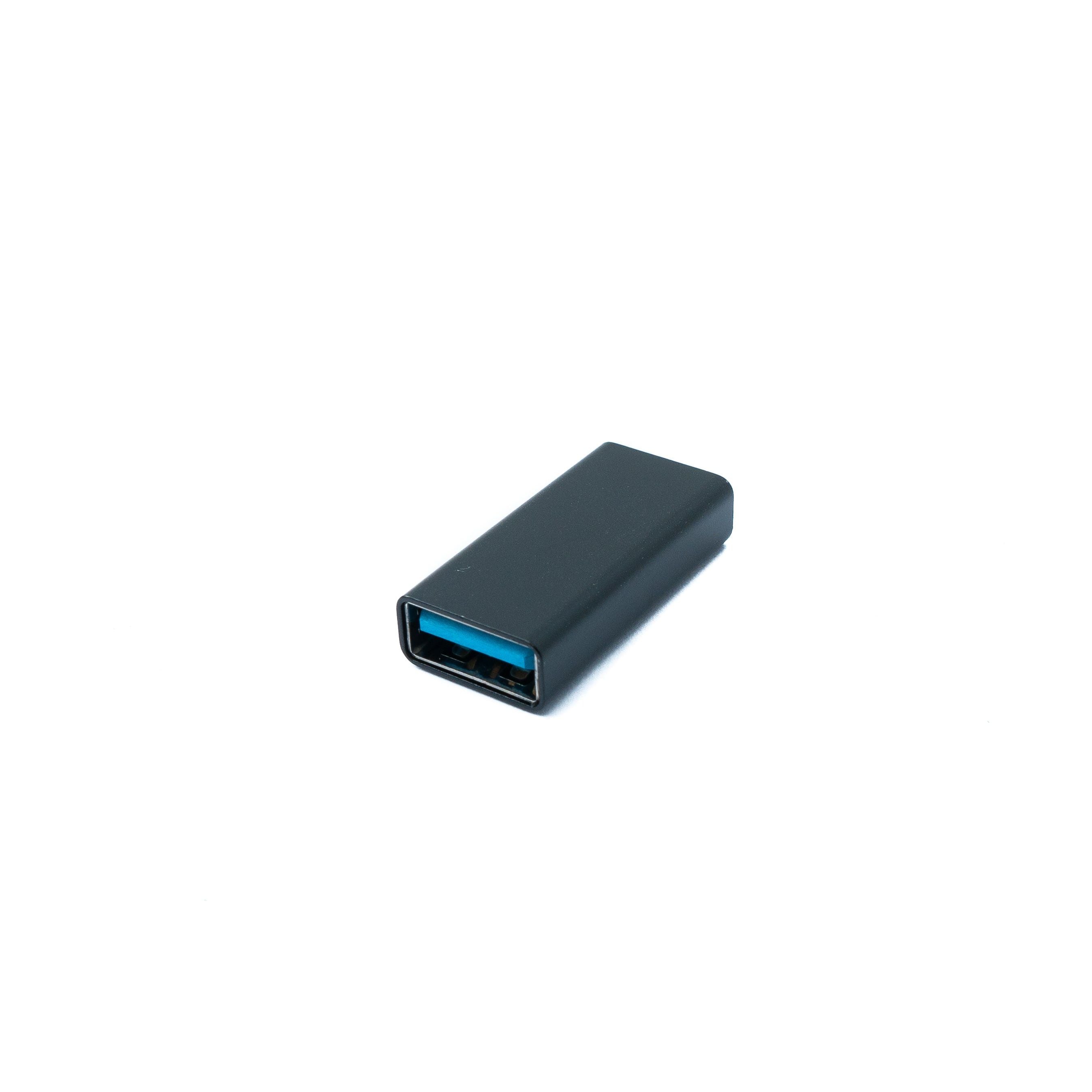 USB C Buchse Zu USB A Buchse Adapter USB 3.1 Gen 1 5 Gbit/s Schwarz Kompakt Ideal Für Laptop