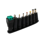System-S DC Adapter 8er Set – Vielfache DC 20V Steckverbinder Für 5,5 x 2,1 mm Anschlüsse