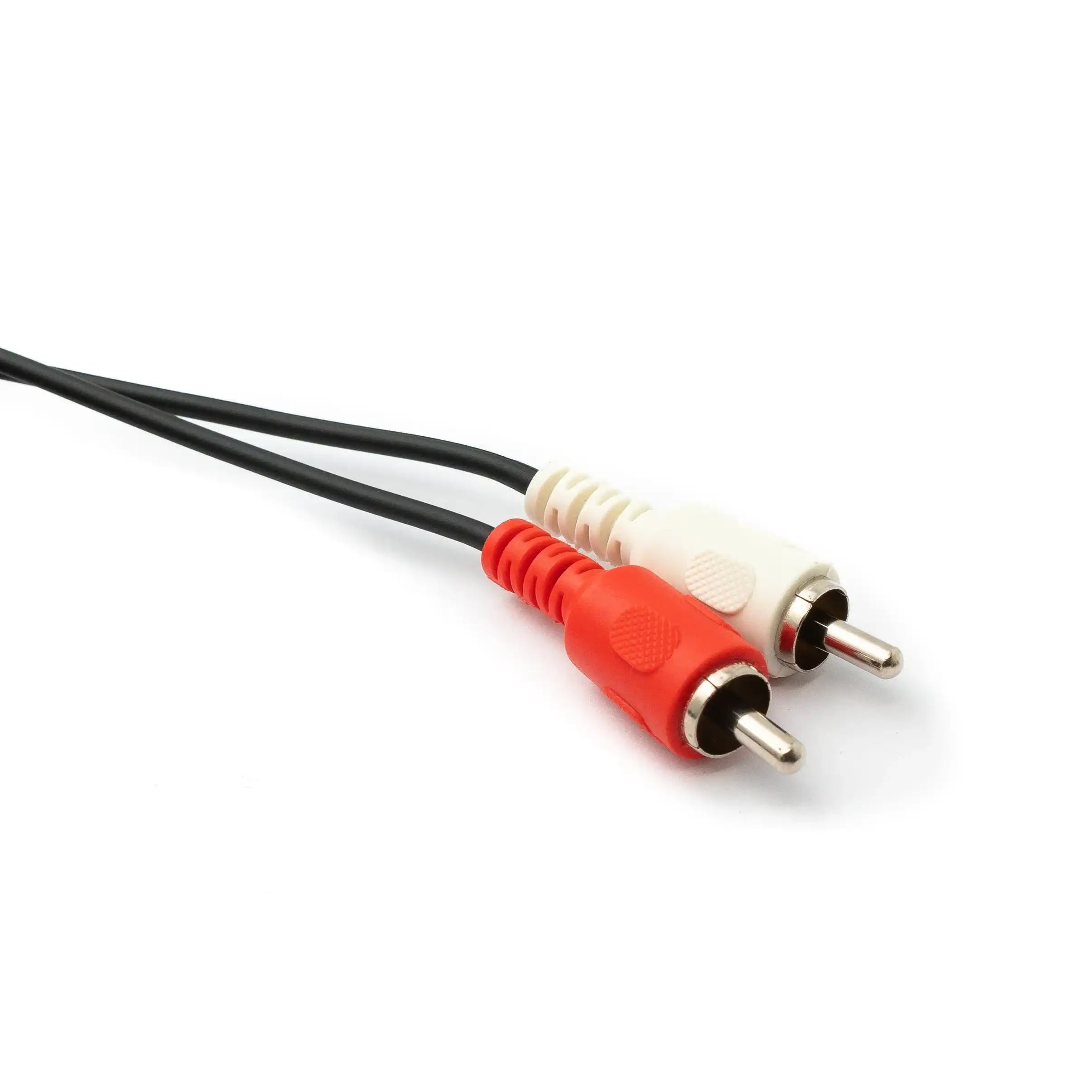 Cinch Kabel 2 RCA Buchse Zu DIN 5 Polig Stecker Stereo Schwarz 150 Zentimeter Lang