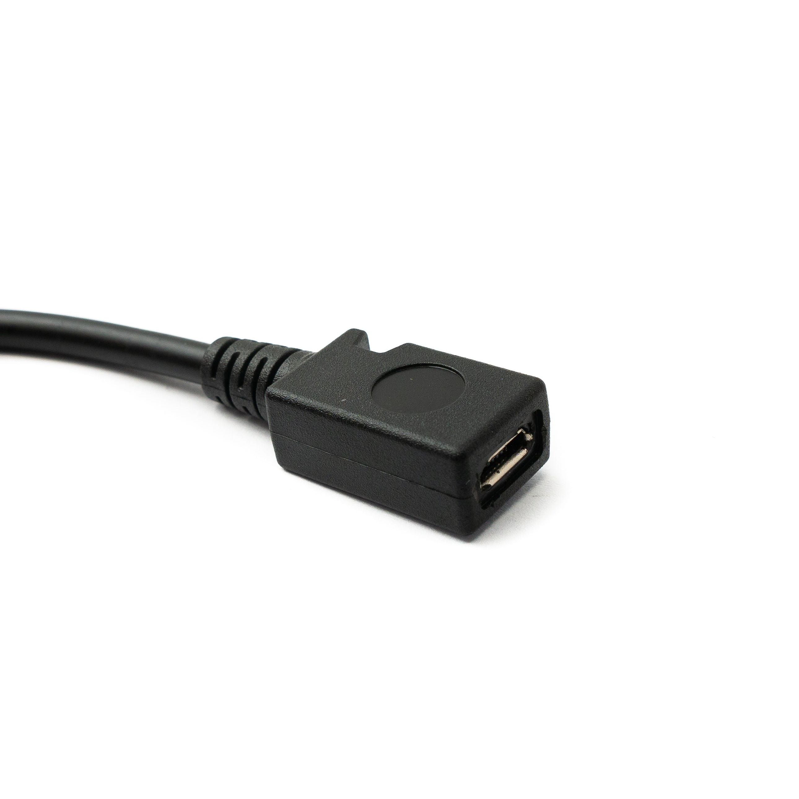 USB 2.0 Kabel Micro B Zu Micro B Adapter 15 cm Kompakte Verbindung Ideal Für Geräte